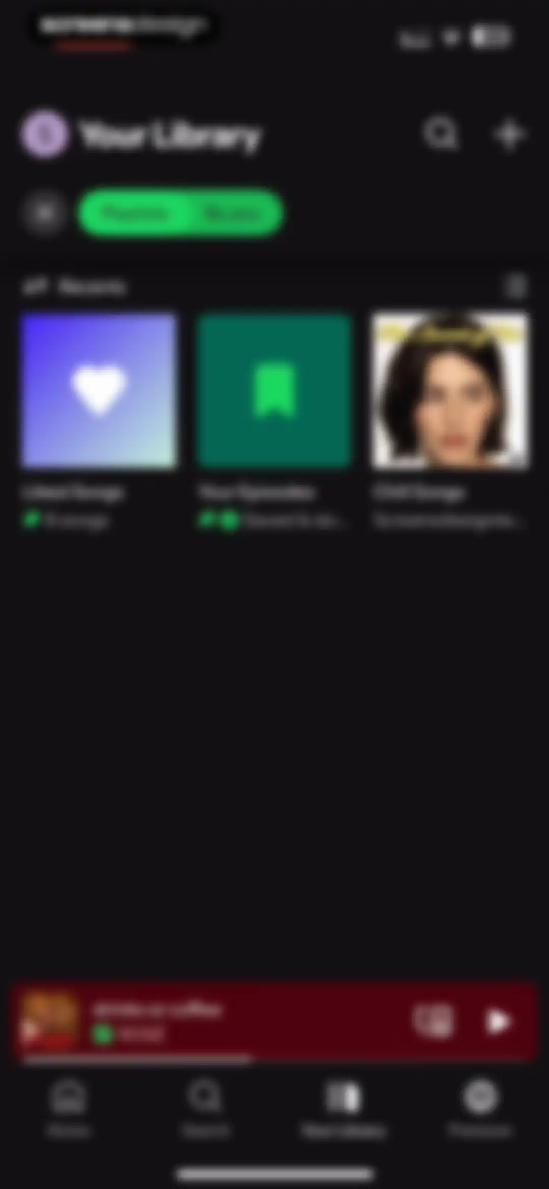 Spotify: Music and Podcasts screen 93
