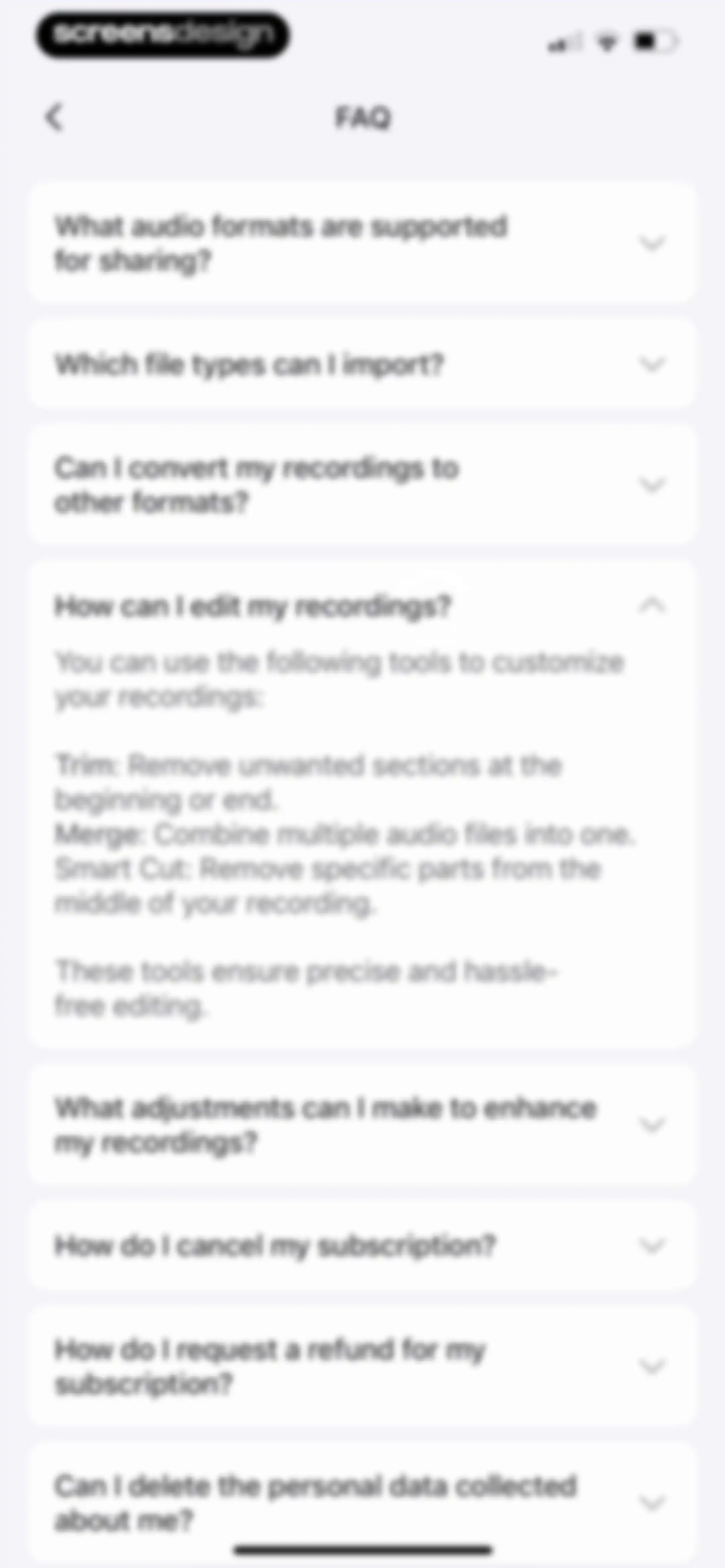 Voice Recorder — Audio Memos screen 72