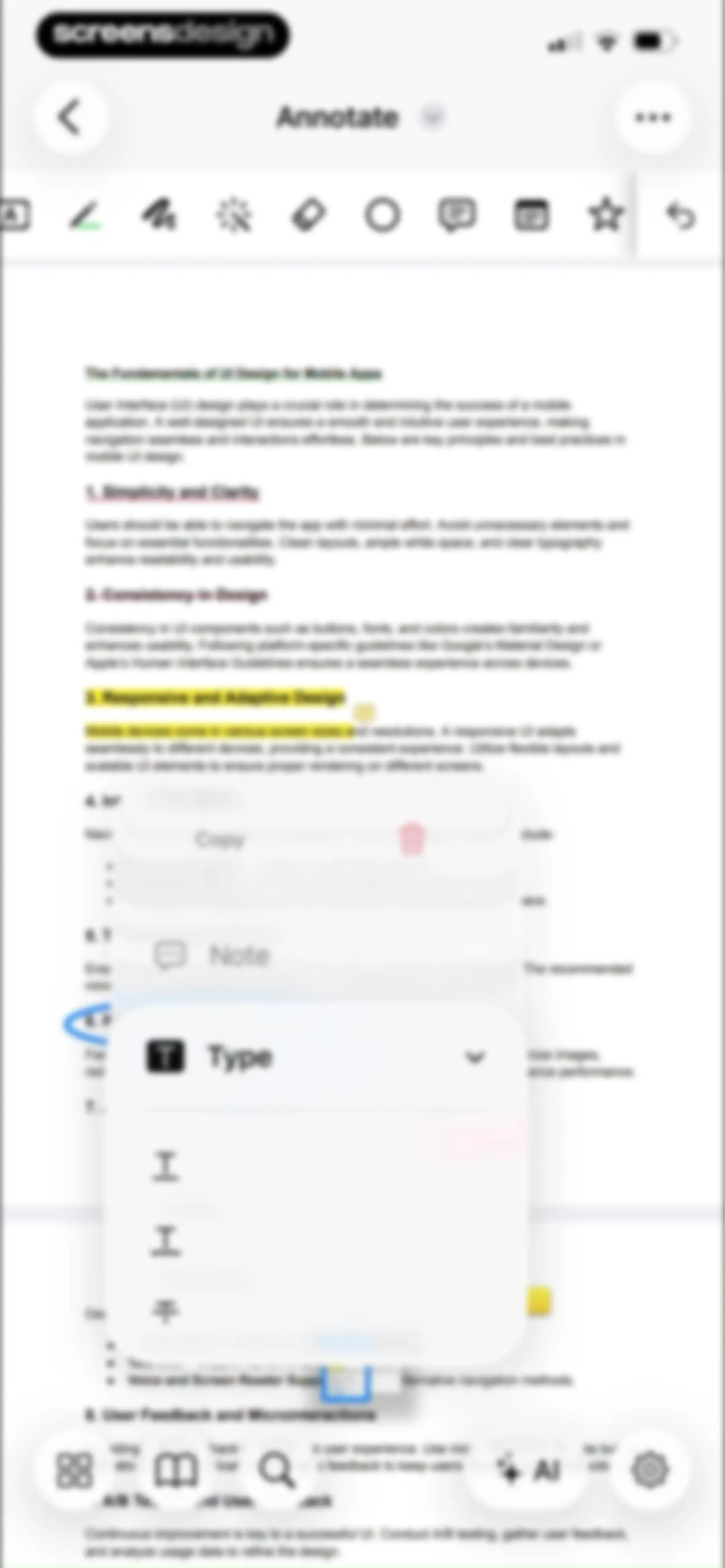 PDF Editor ® screen 42