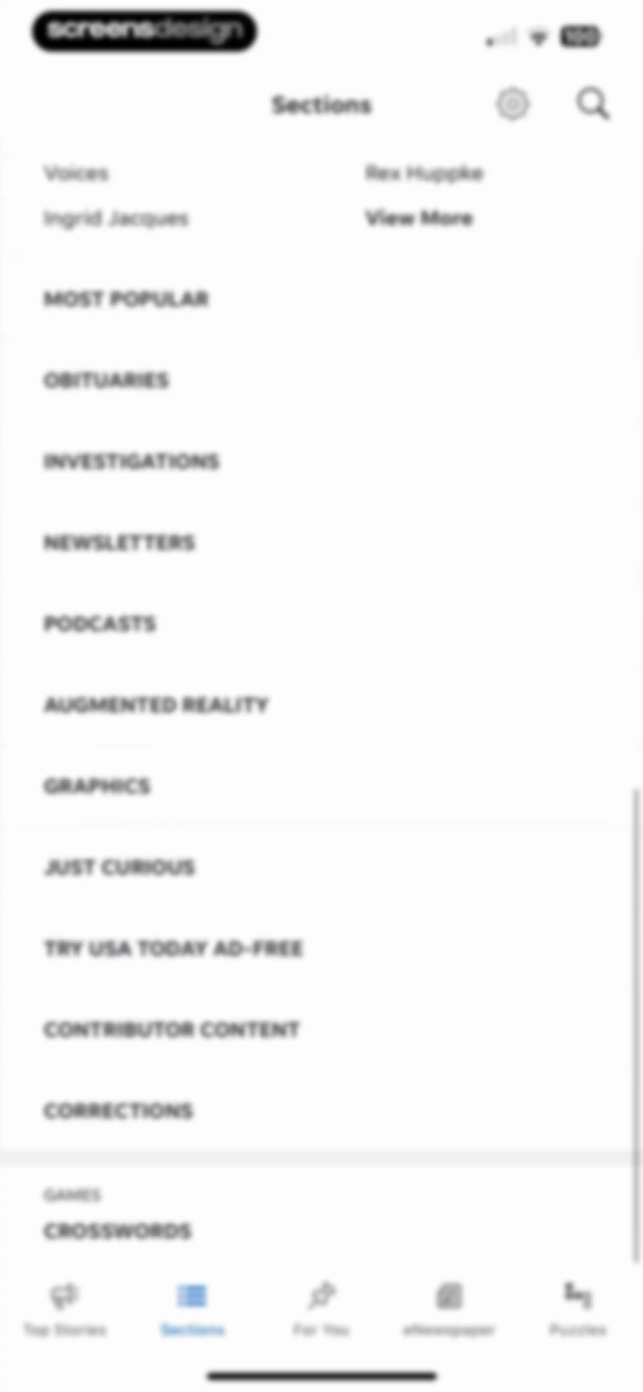 USA TODAY: US & Breaking News screen 44