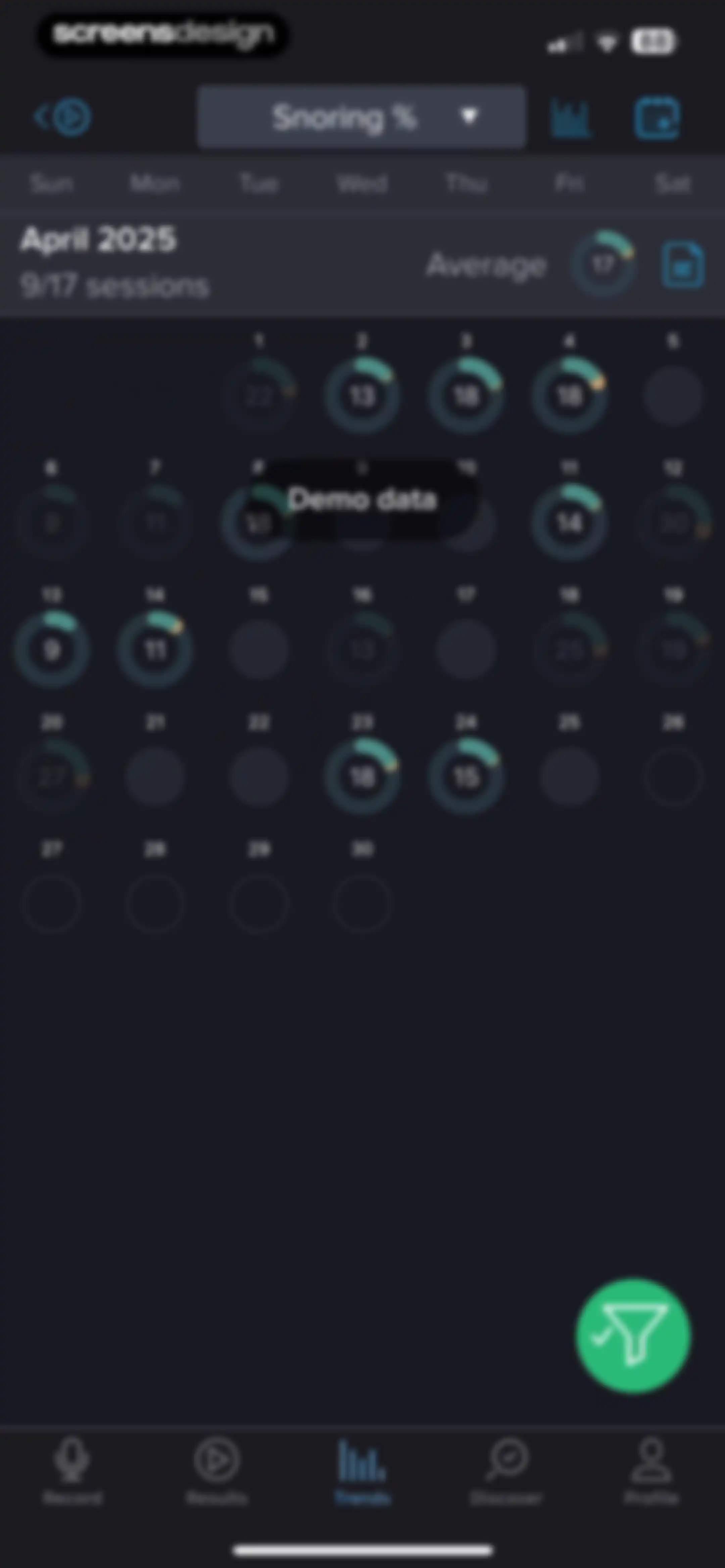 SnoreLab : Record Your Snoring screen 59