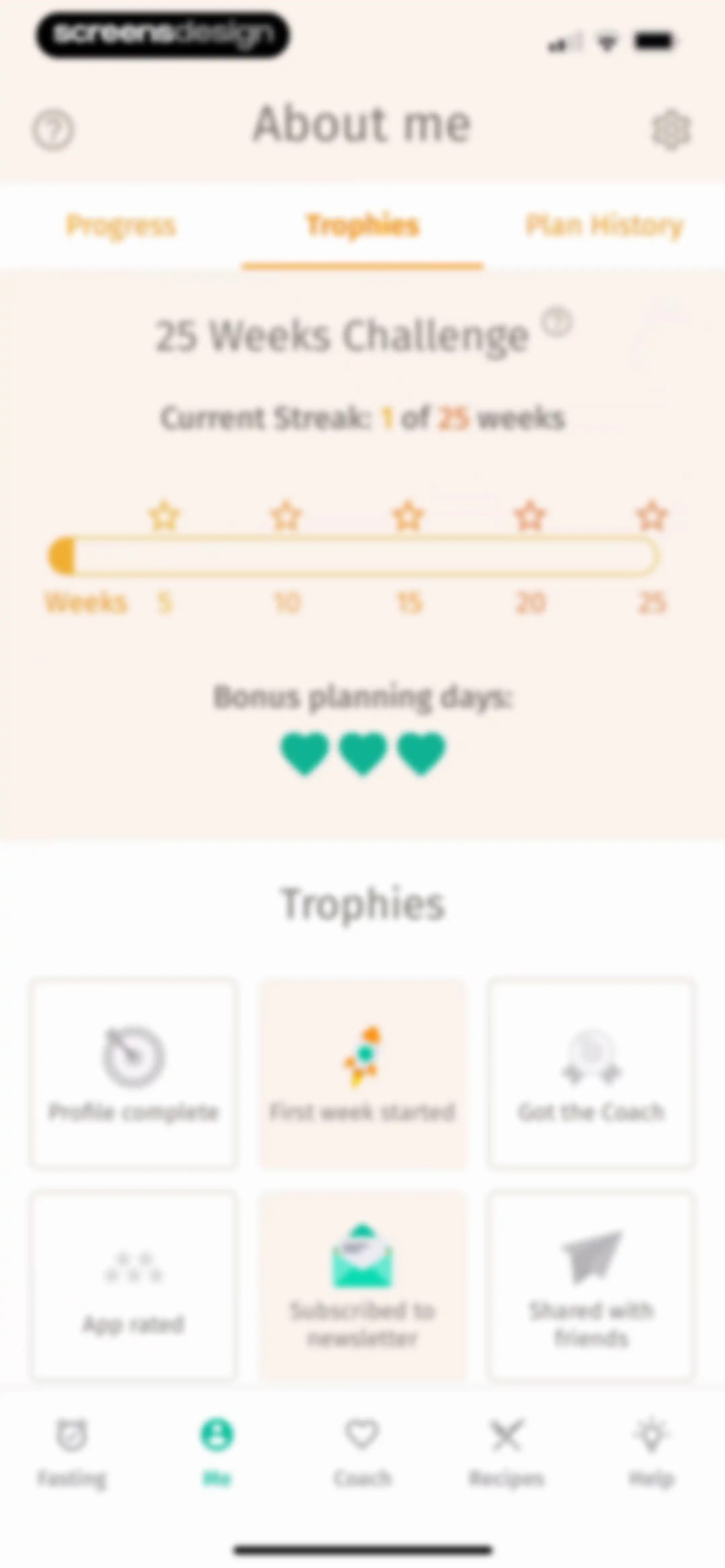 BodyFast: Intermittent Fasting screen 166