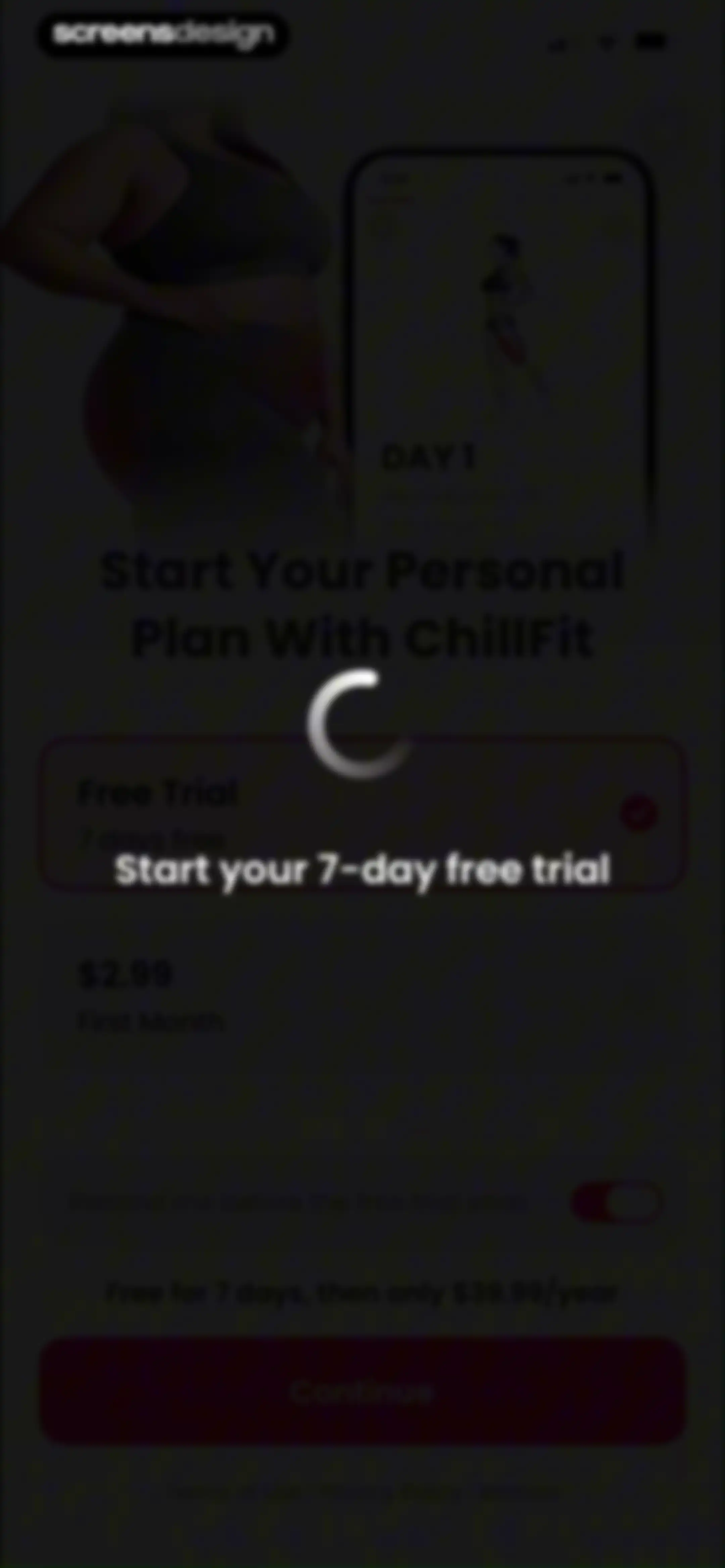 ChillFit: Home Workout Planner screen 52