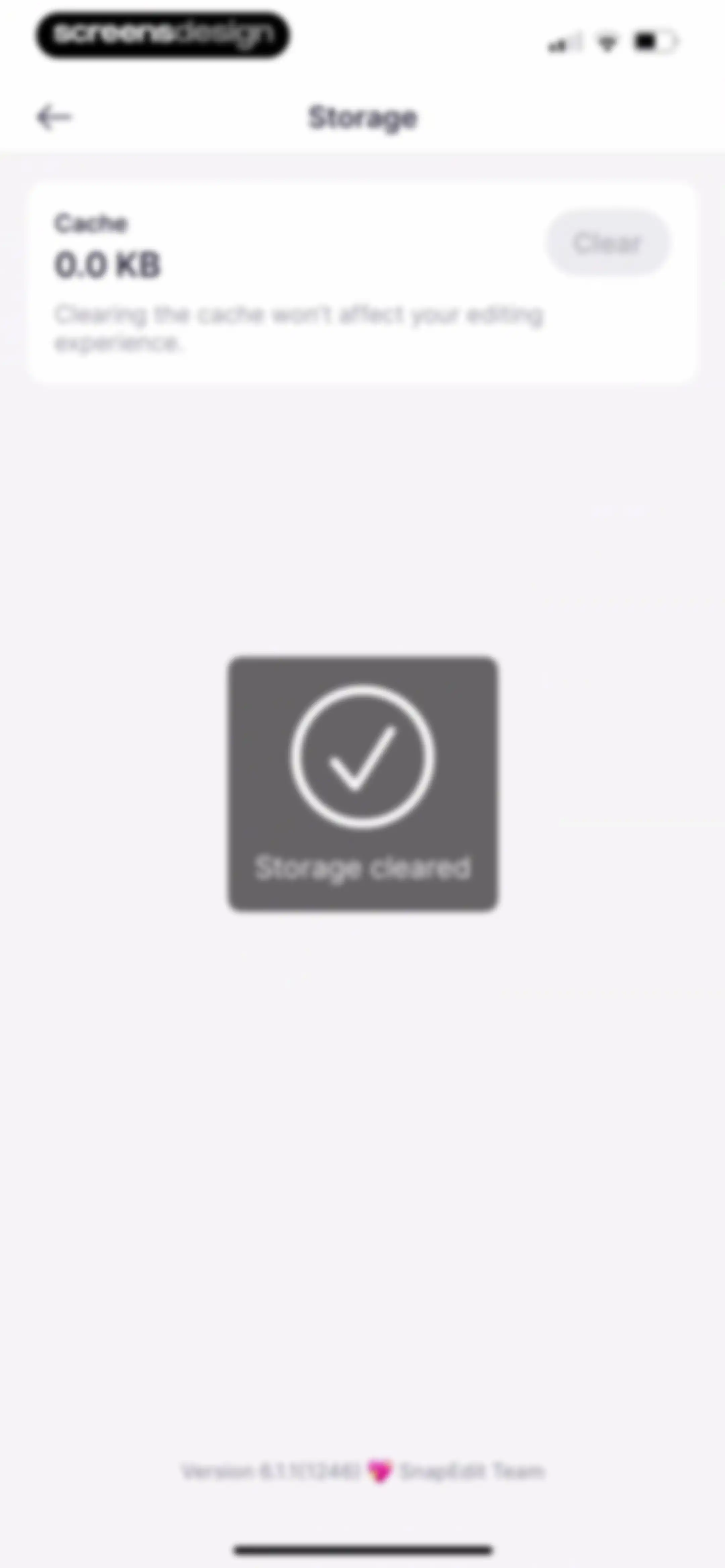 SnapEdit: Photo Editor AI screen 124