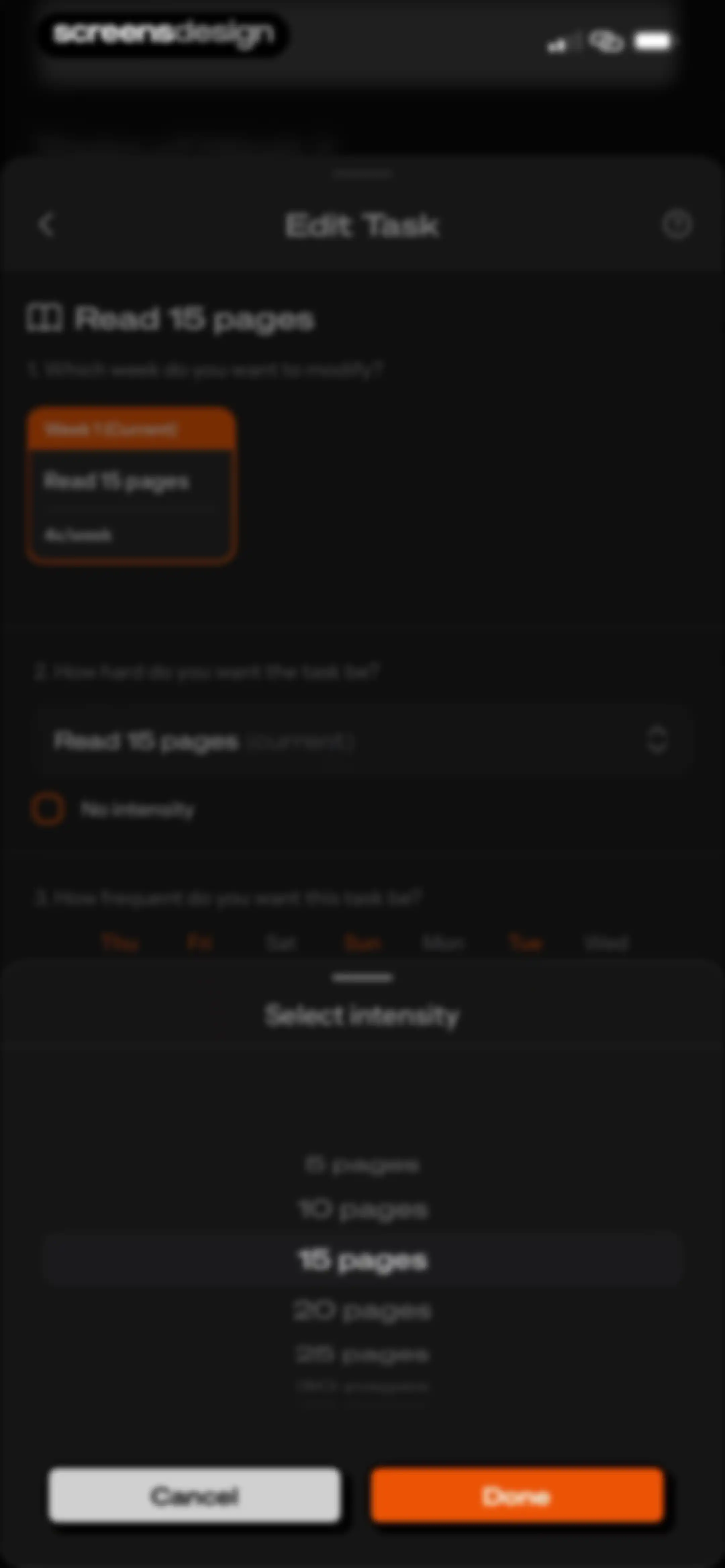 Life Reset: 66 Day Habit screen 85