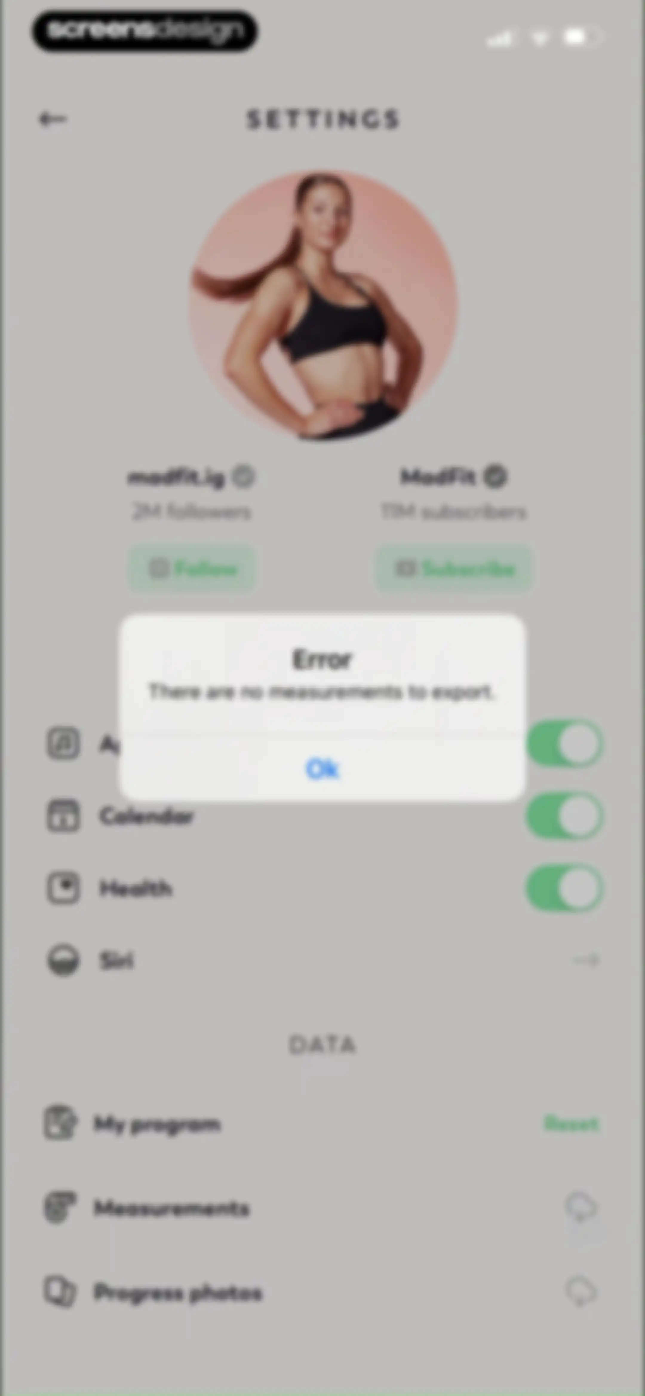 MadFit: Home Fitness Workouts screen 105