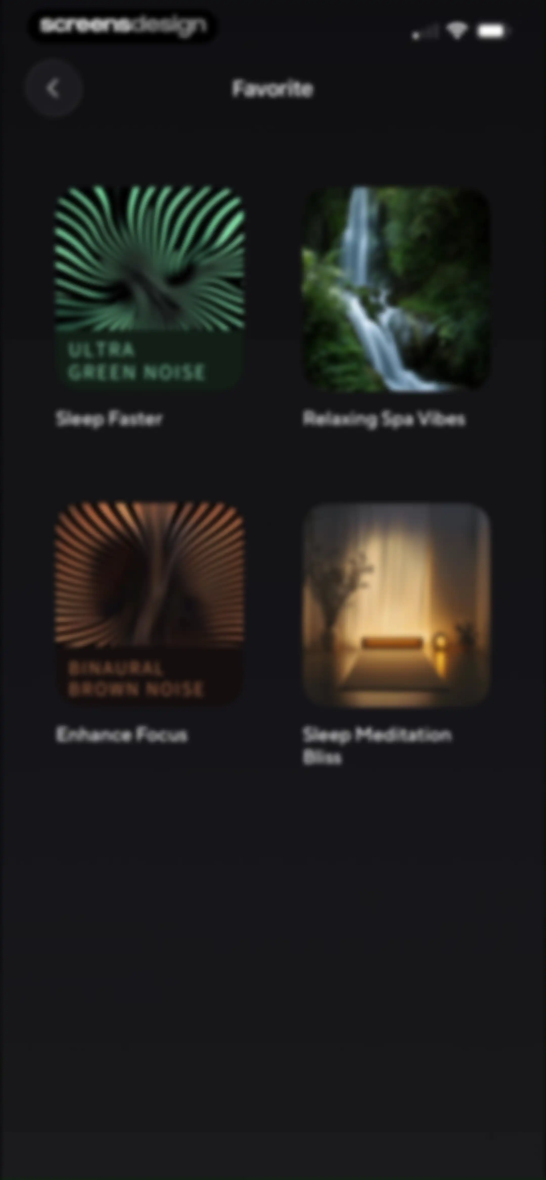 ColorSleep: Green, Brown Noise screen 84