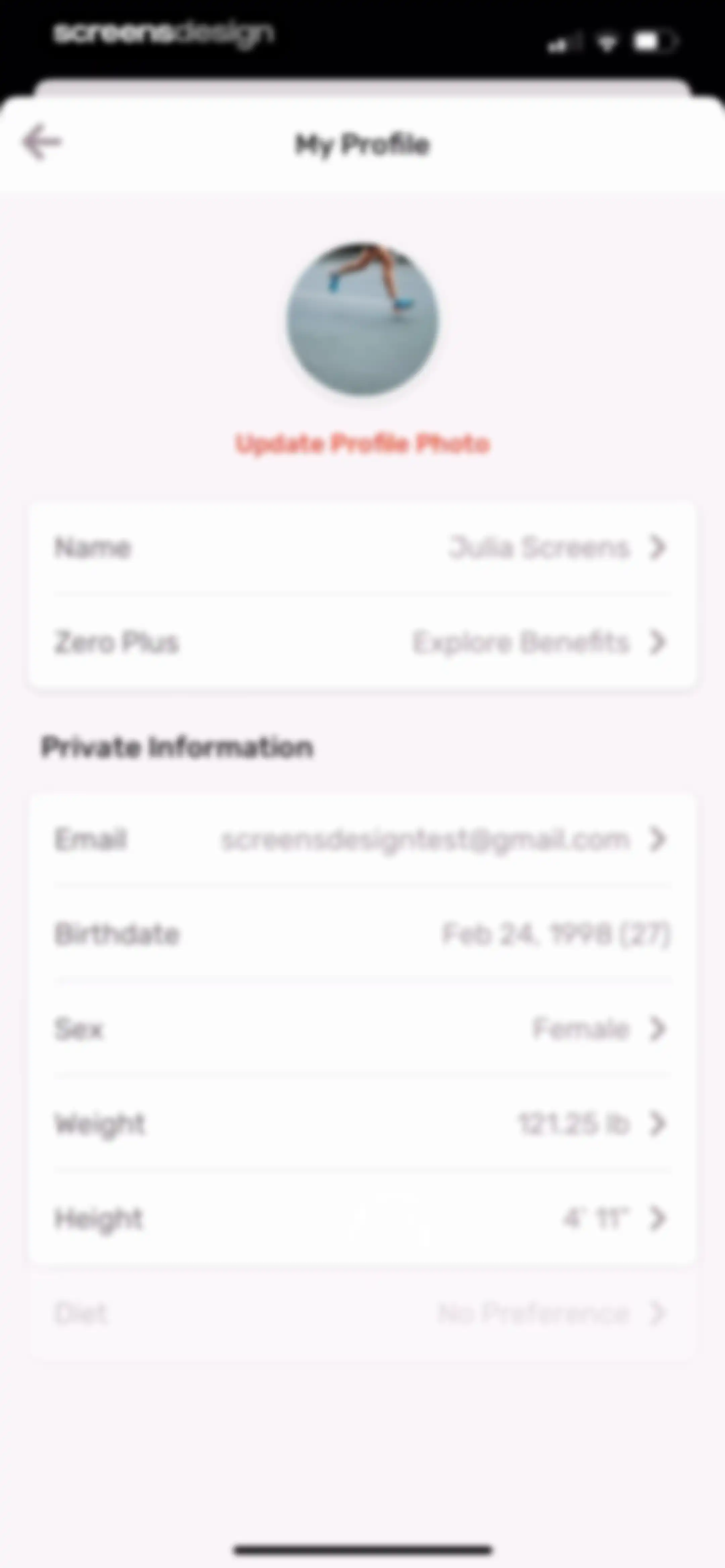 Zero: Fasting & Food Tracker screen 165