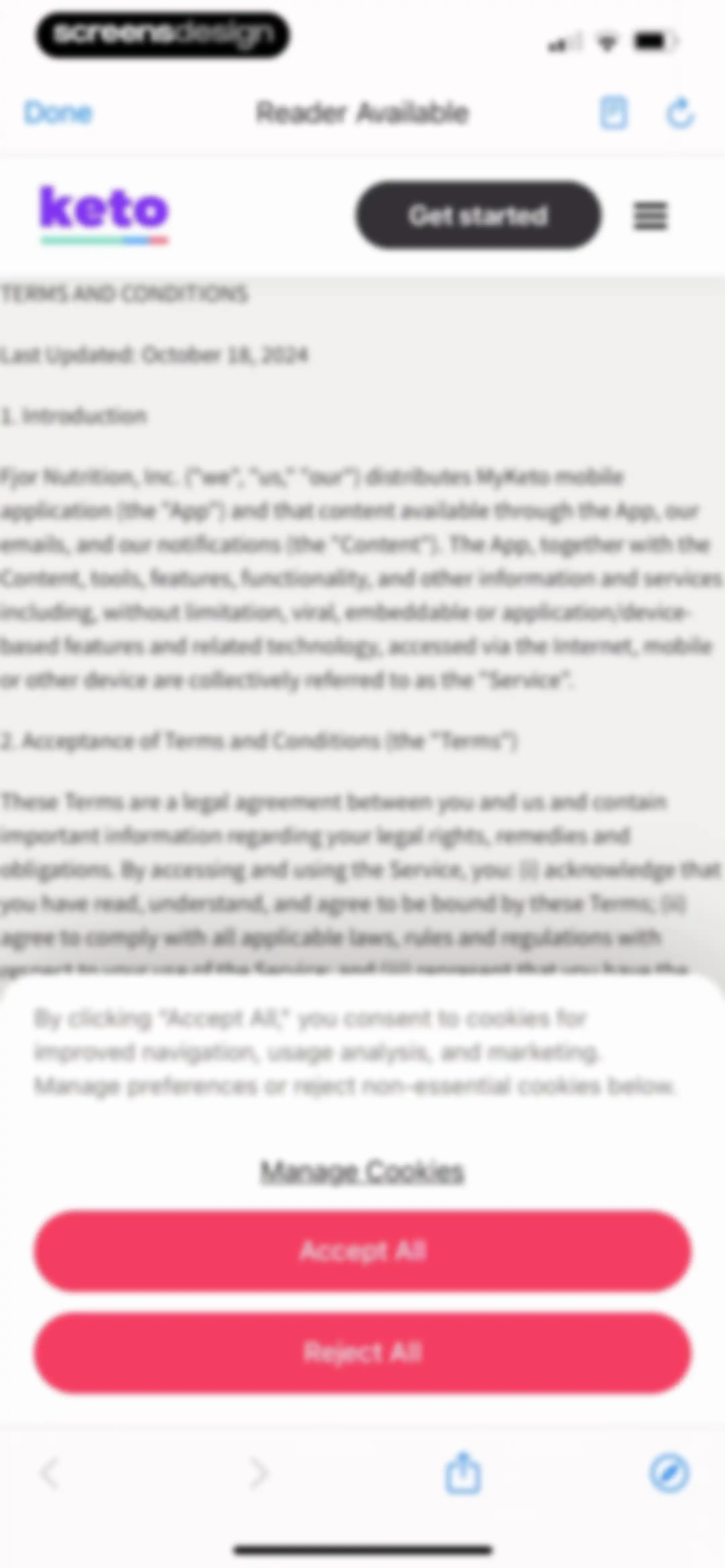 Keto Diet App － Carb Tracker screen 208