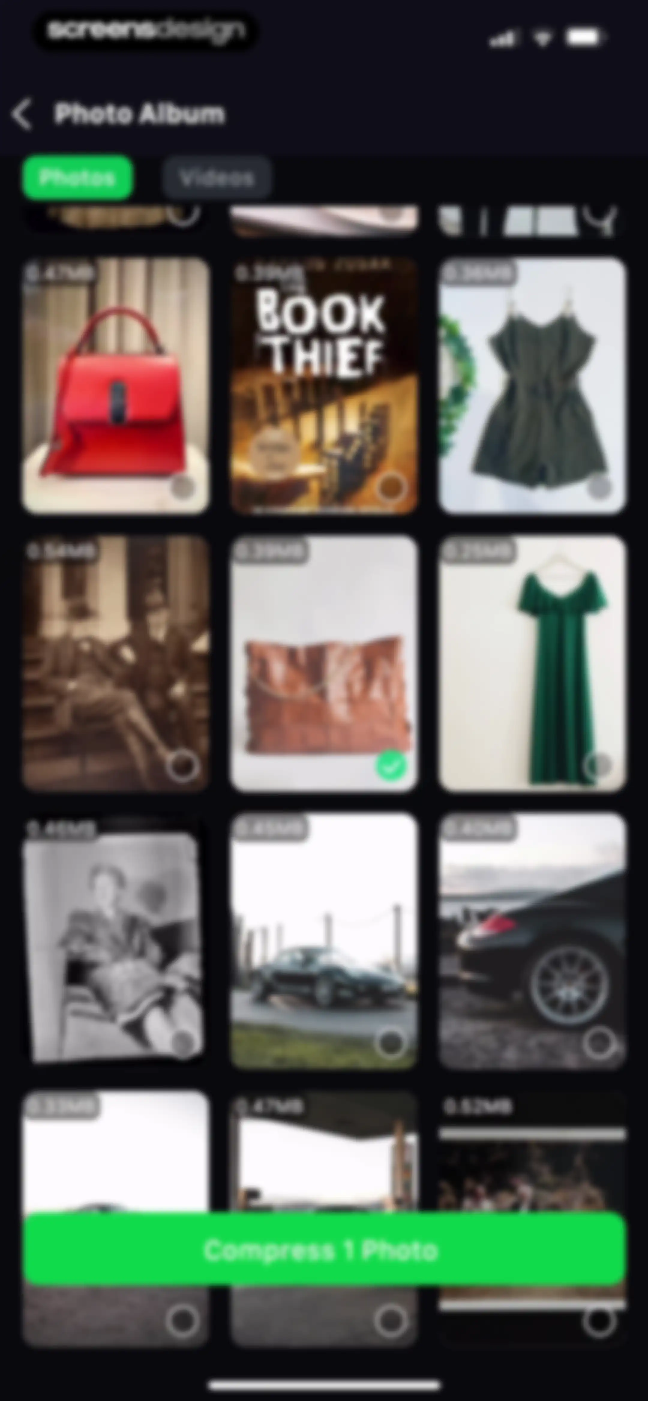Device Care: Storage & Battery screen 68