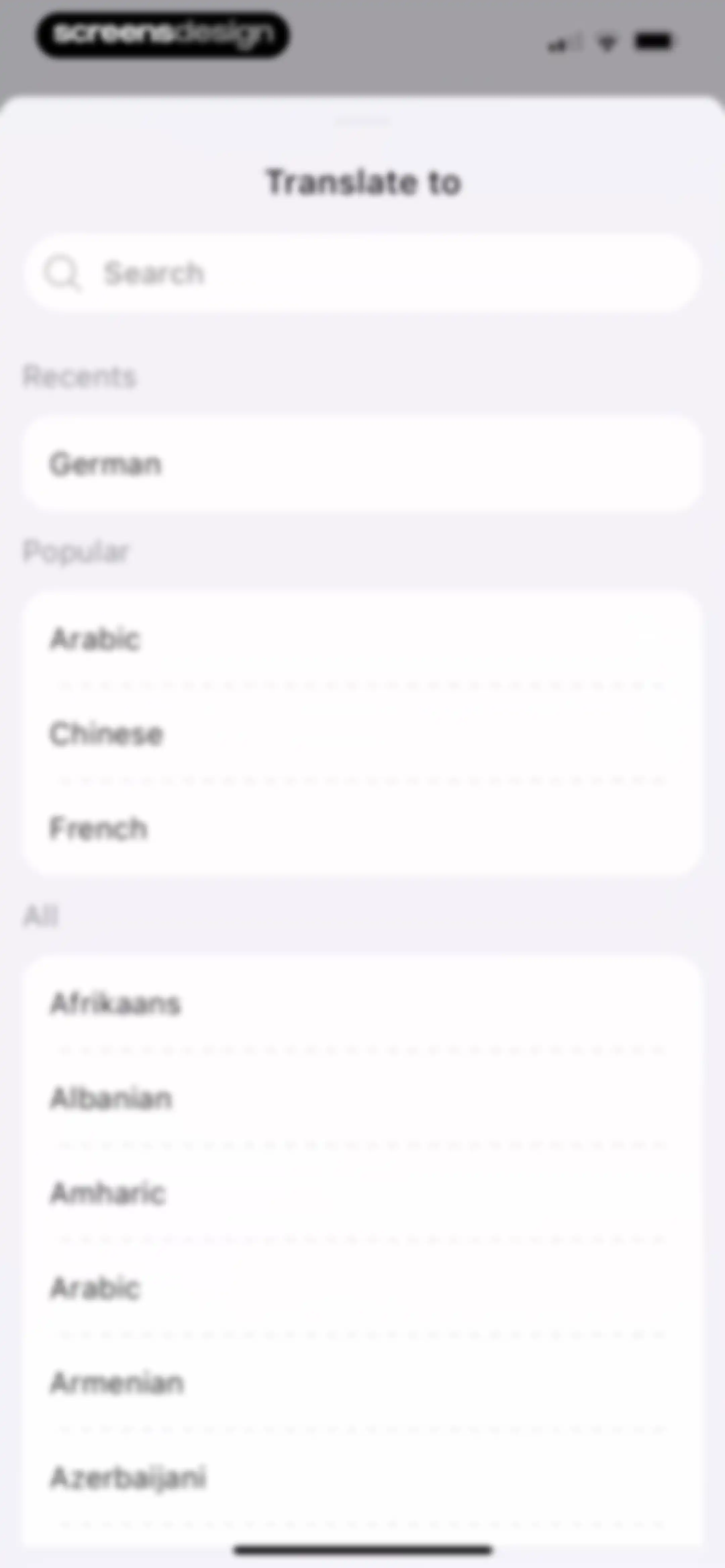 Translate AI - Live Translate screen 34