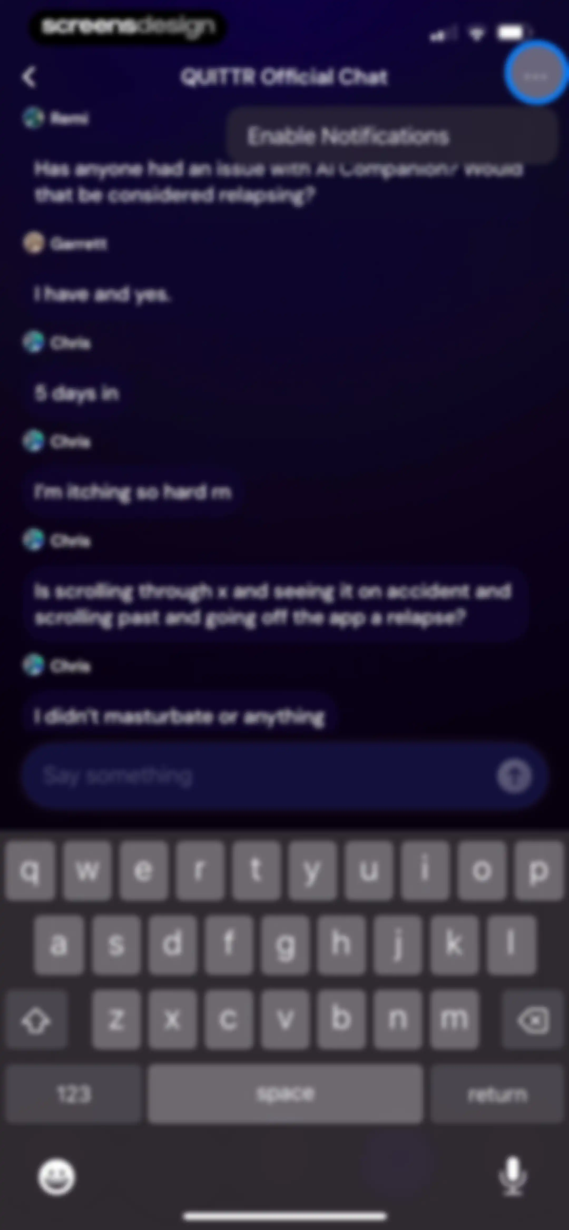 QUITTR - Break Free Now screen 165