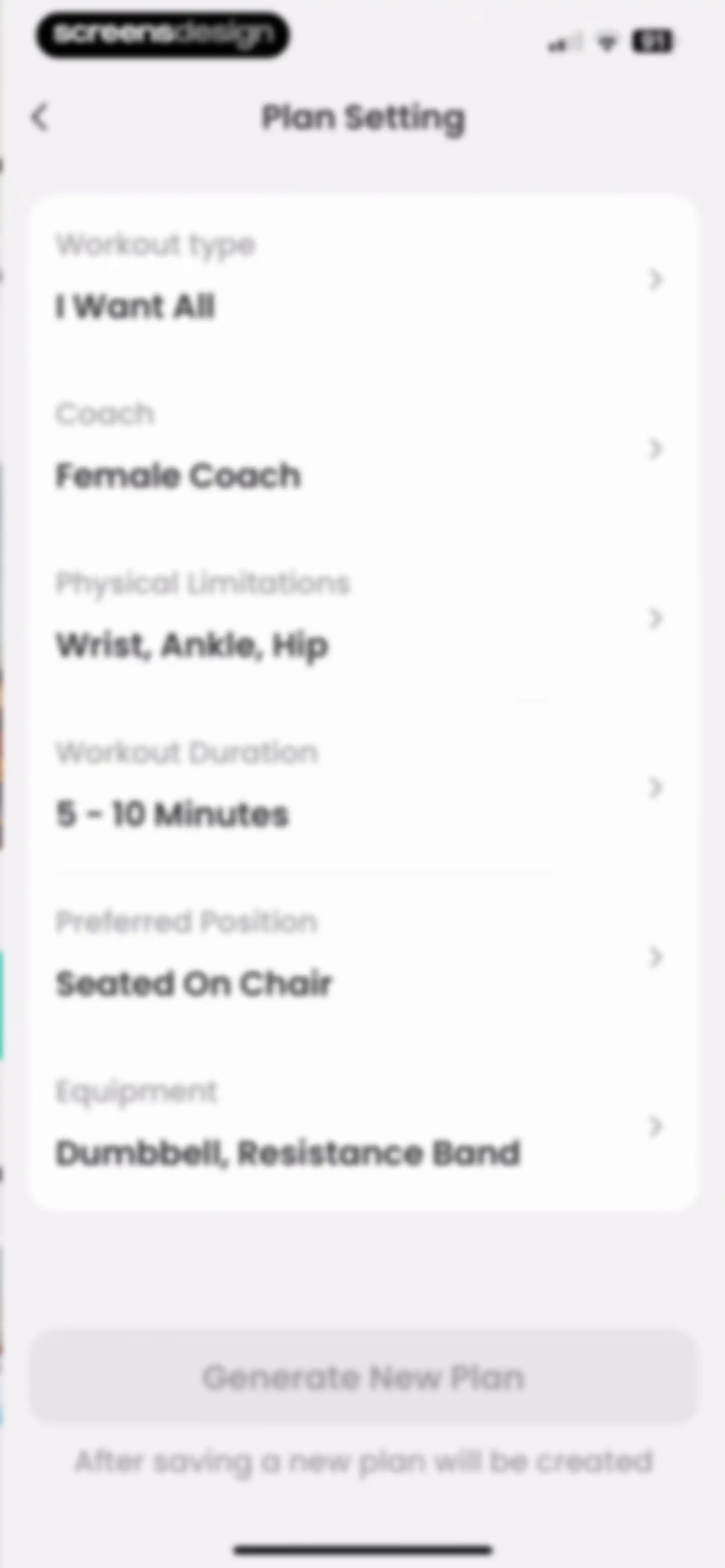Workout for Seniors: SeniorFit screen 68