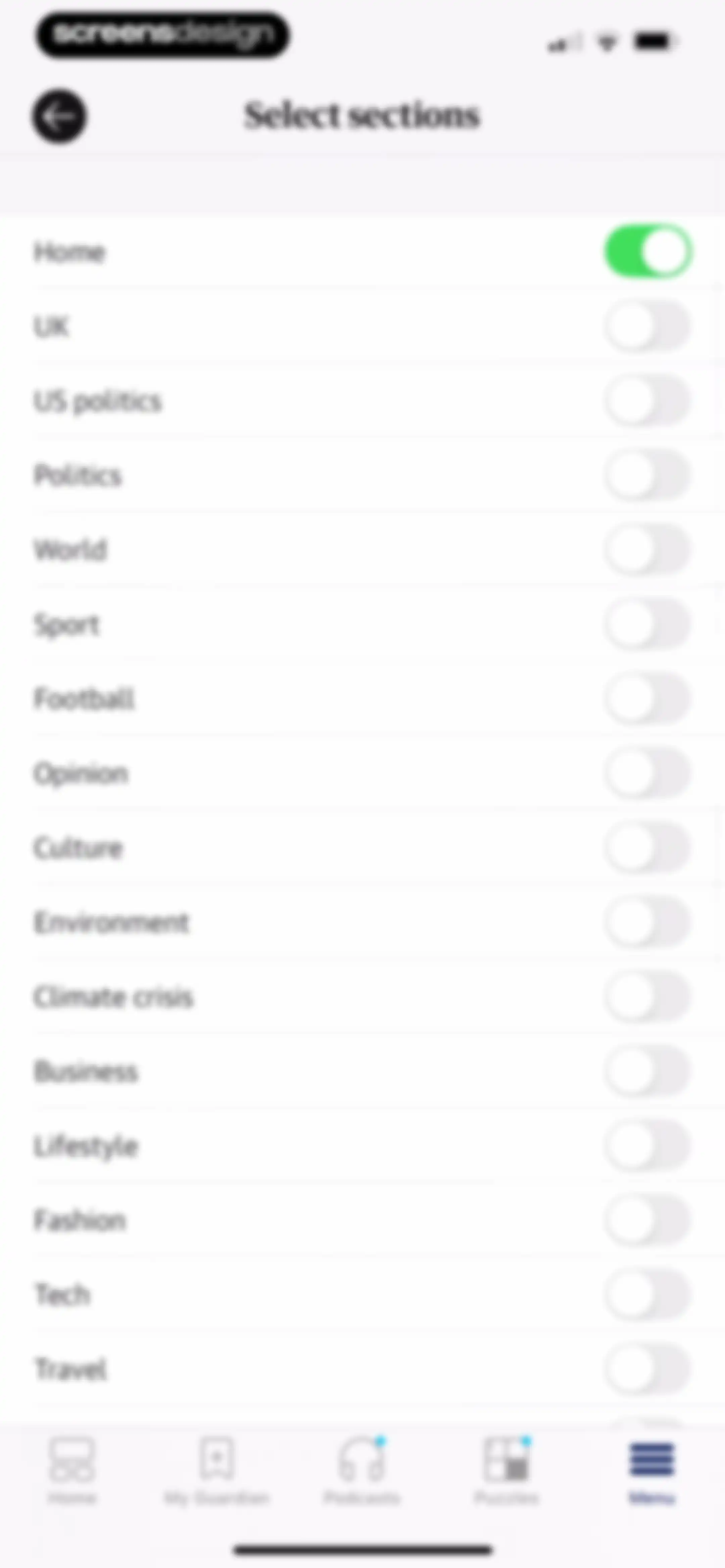 The Guardian - US & World News screen 106