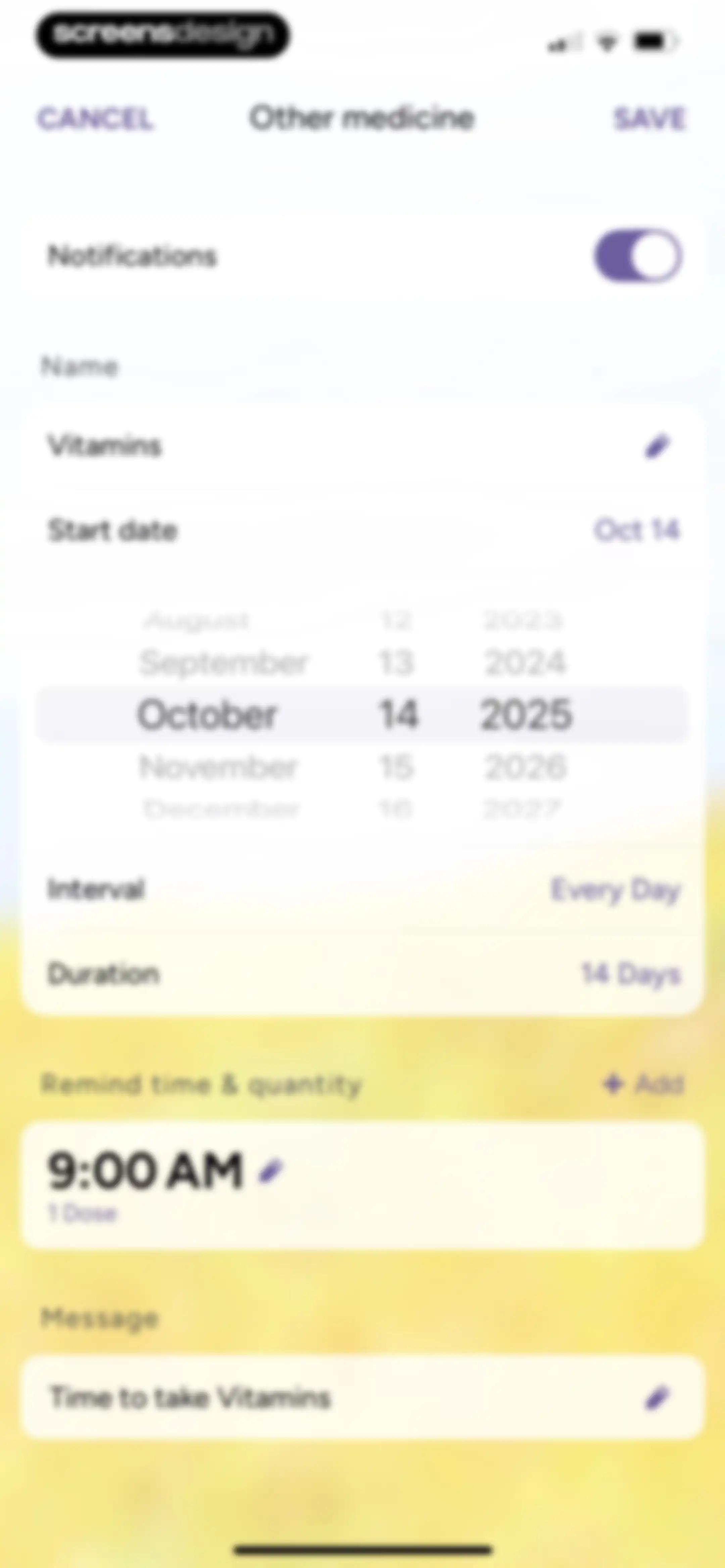 Period Tracker Period Calendar screen 127