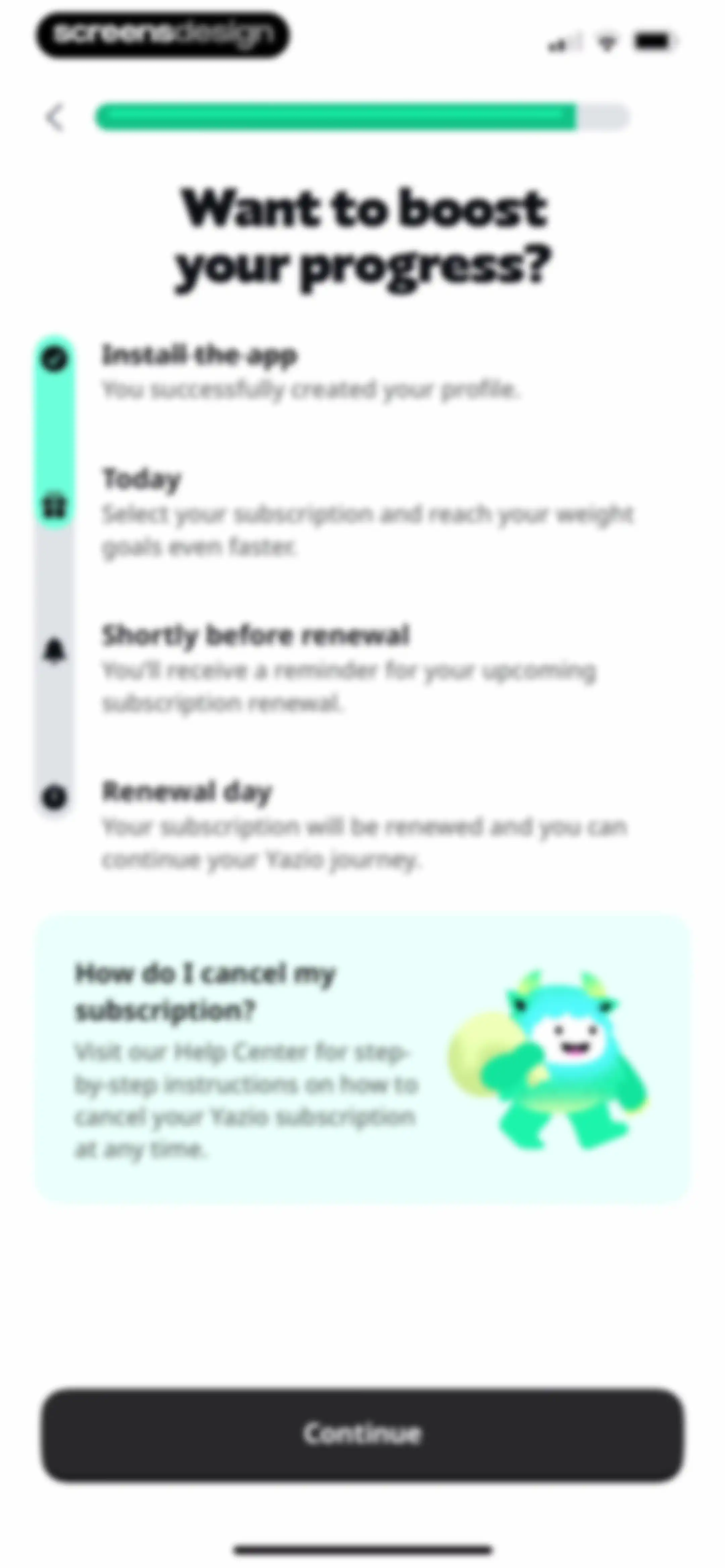 AI Calorie Tracker by Yazio screen 172