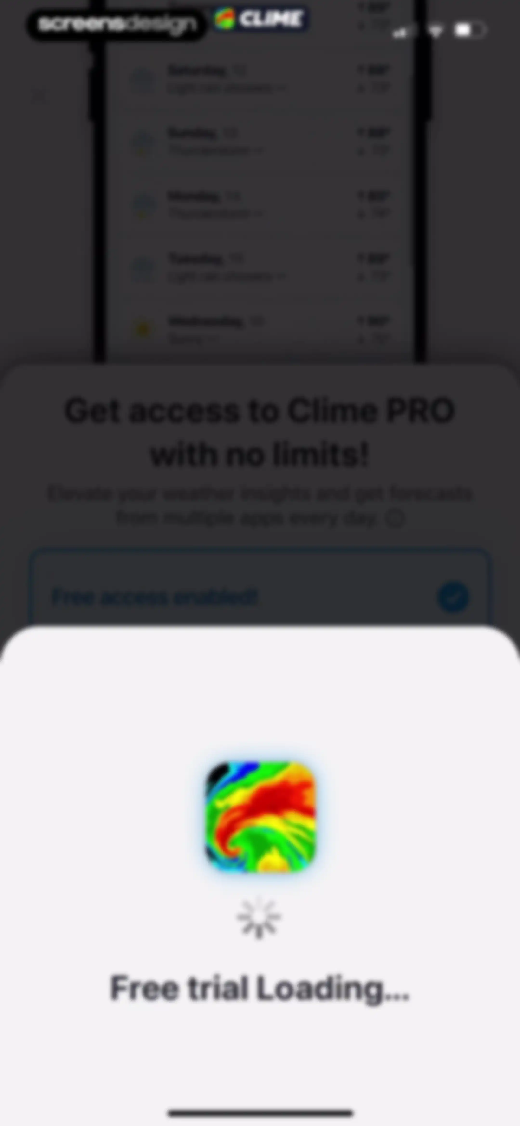 Clime: NOAA Weather Radar Live screen 17