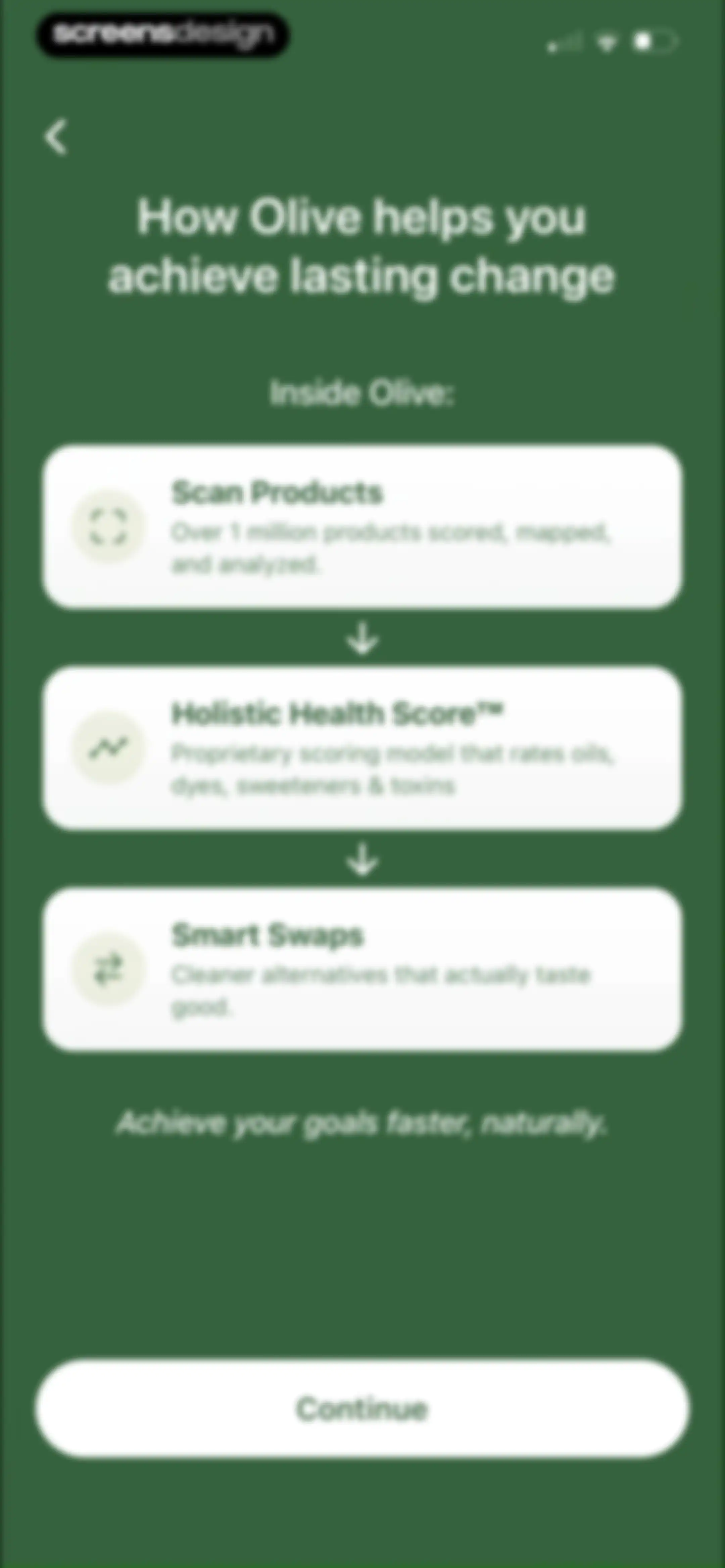 Olive: Food & Cosmetic Scanner screen 7