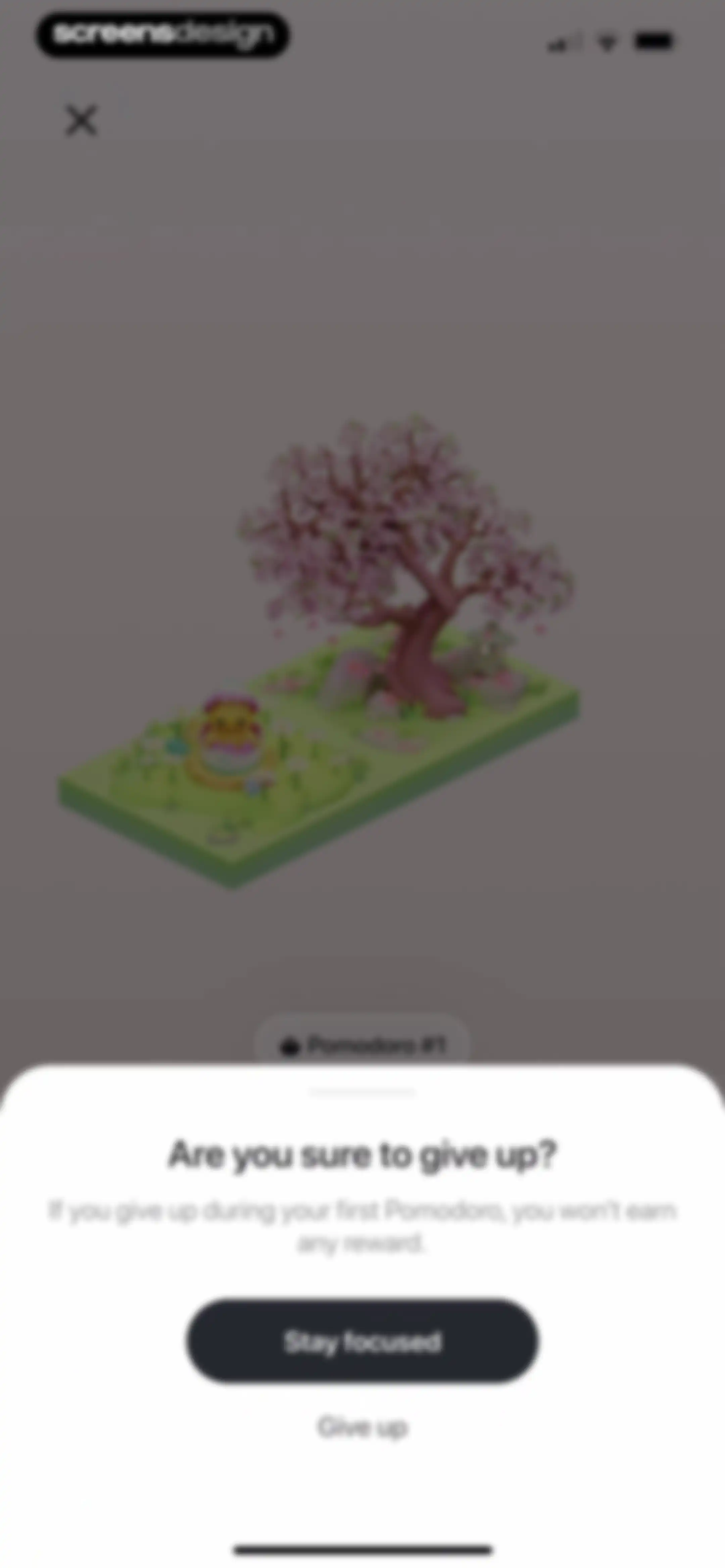 Focus Tree: Timer & Flashcards screen 76