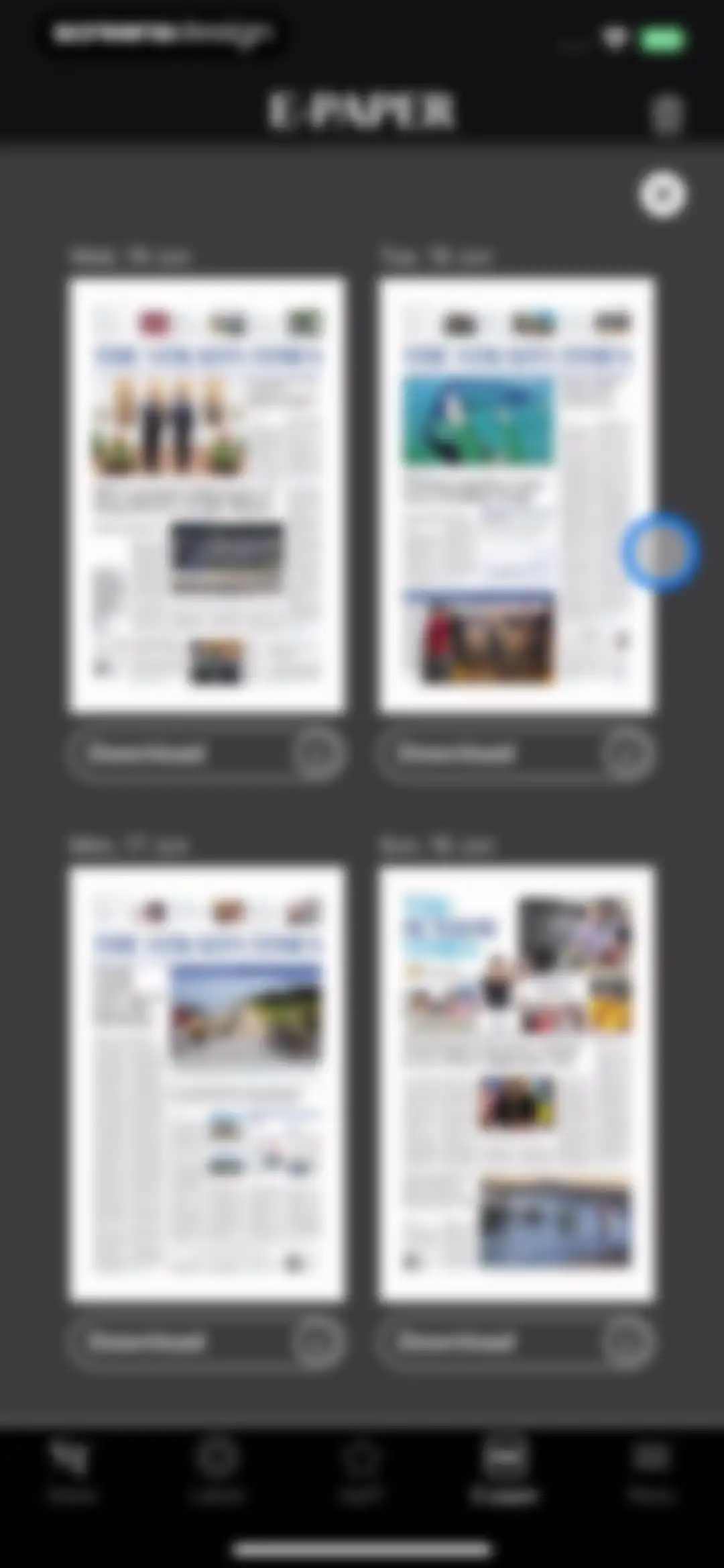 The Straits Times screen 36