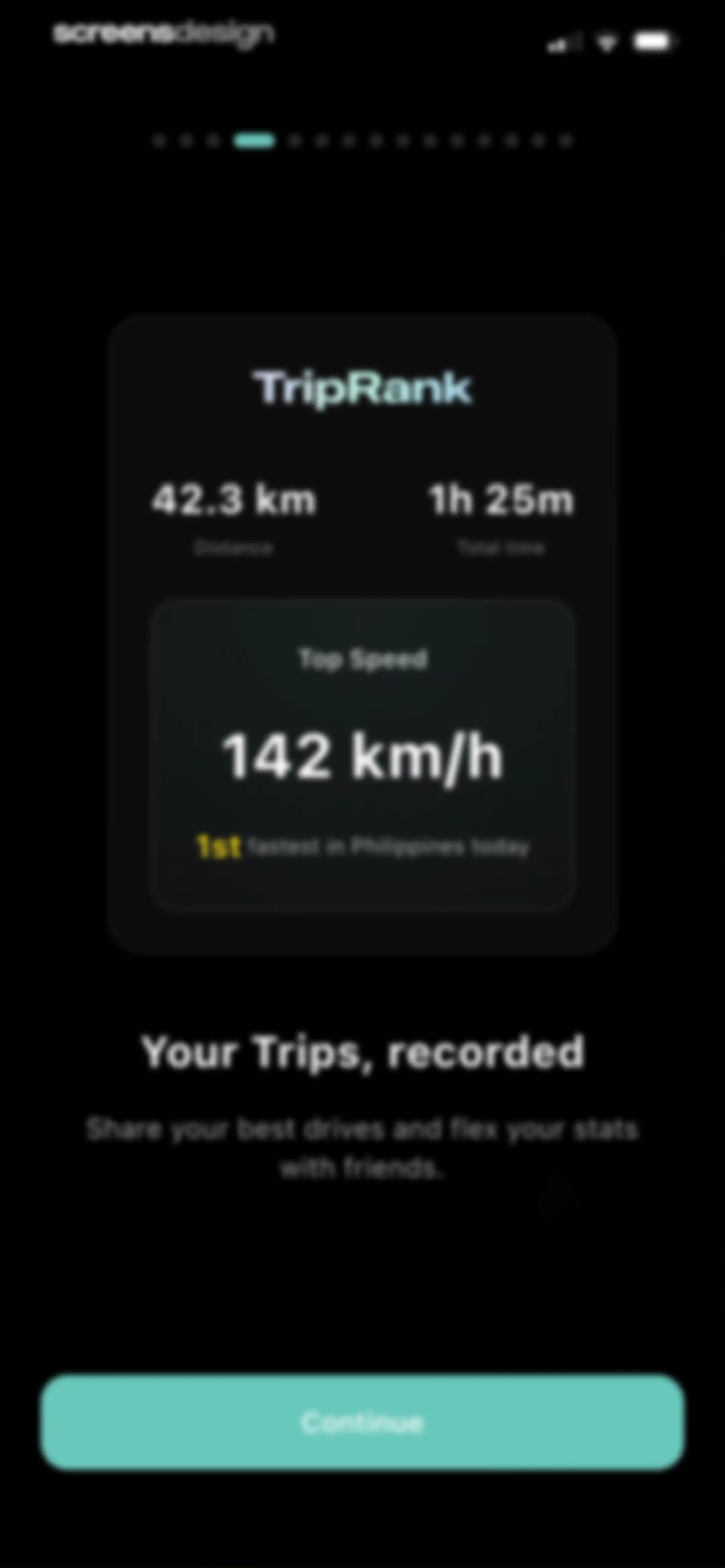 TripRank - Speed Tracker screen 5