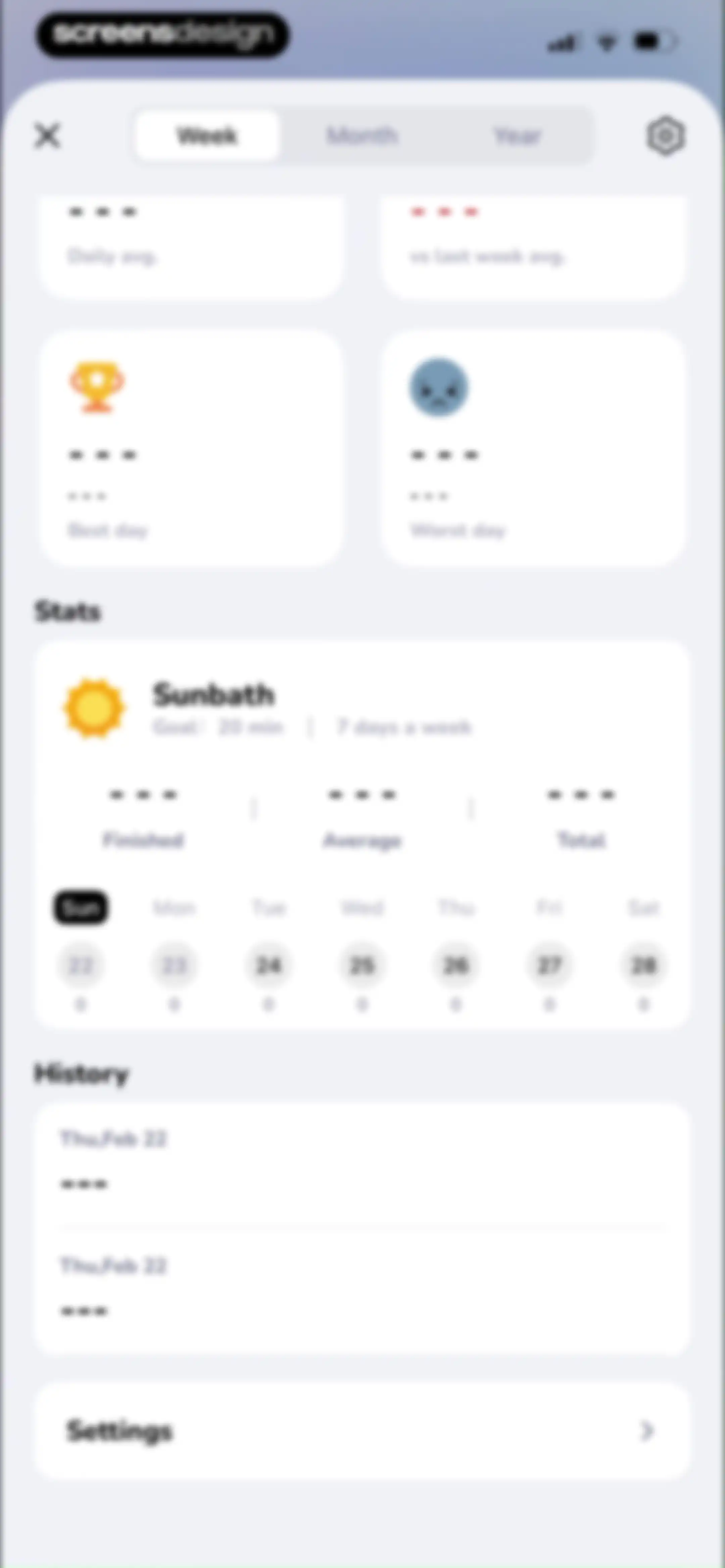 BodyWave: Health Tracker screen 124