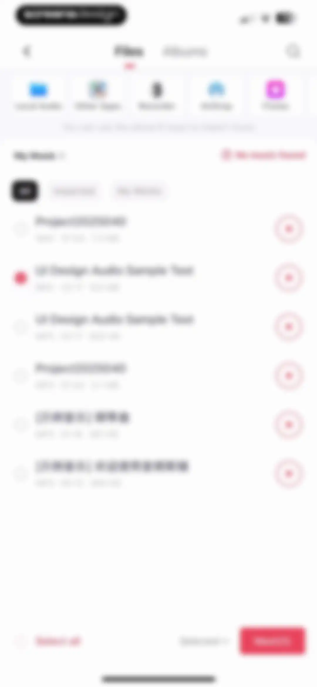 Audio Editor: MP3 Converter screen 59