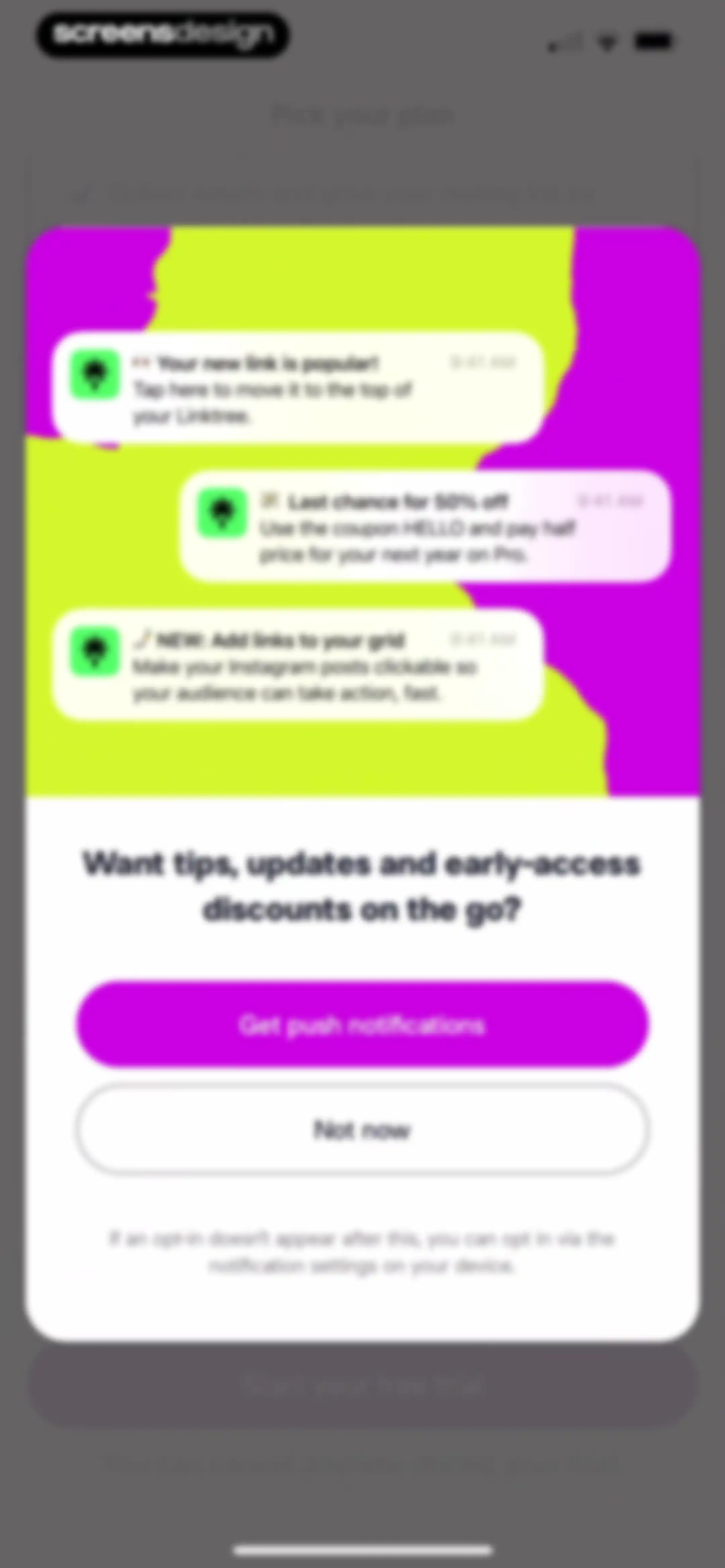 Linktree: Link in Bio Creator screen 21