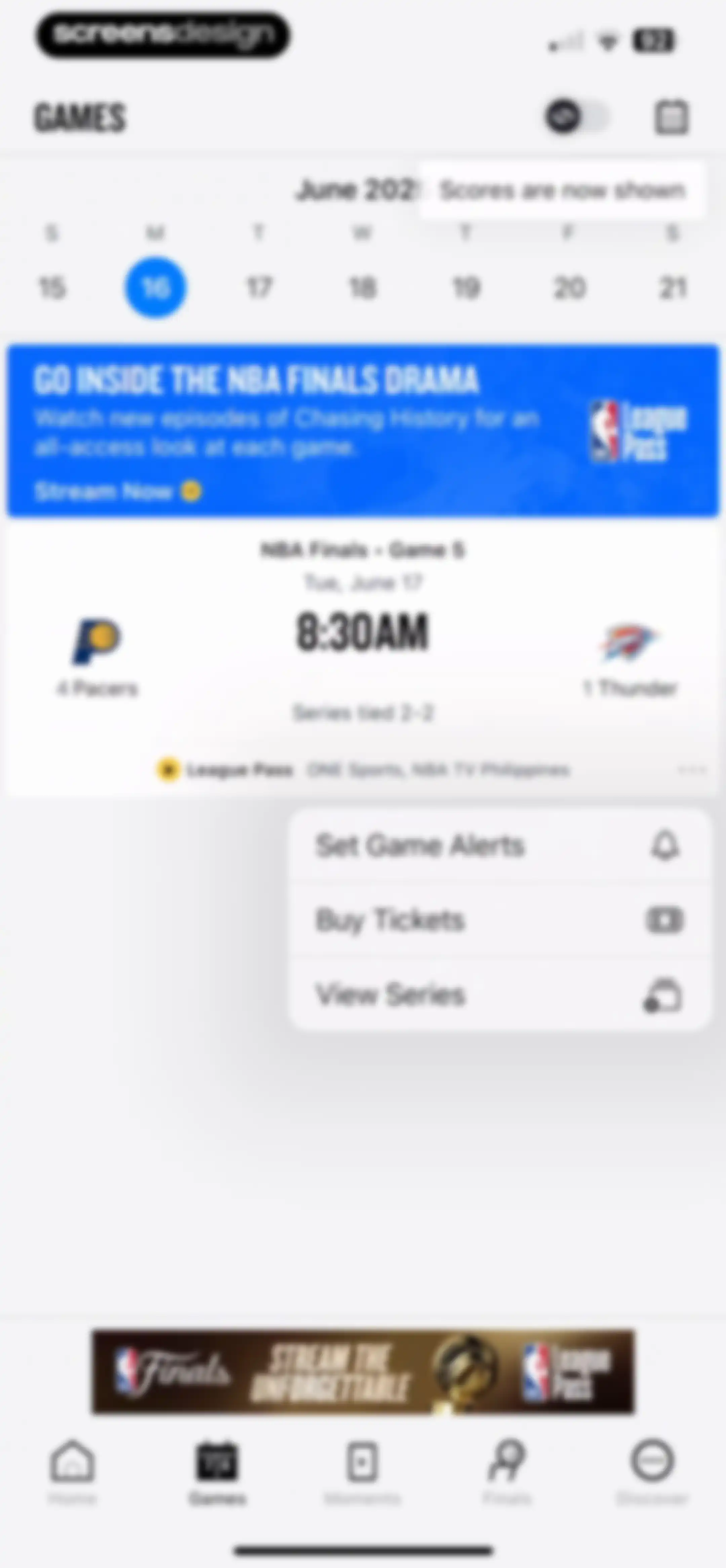 NBA: Live Games & Scores screen 69