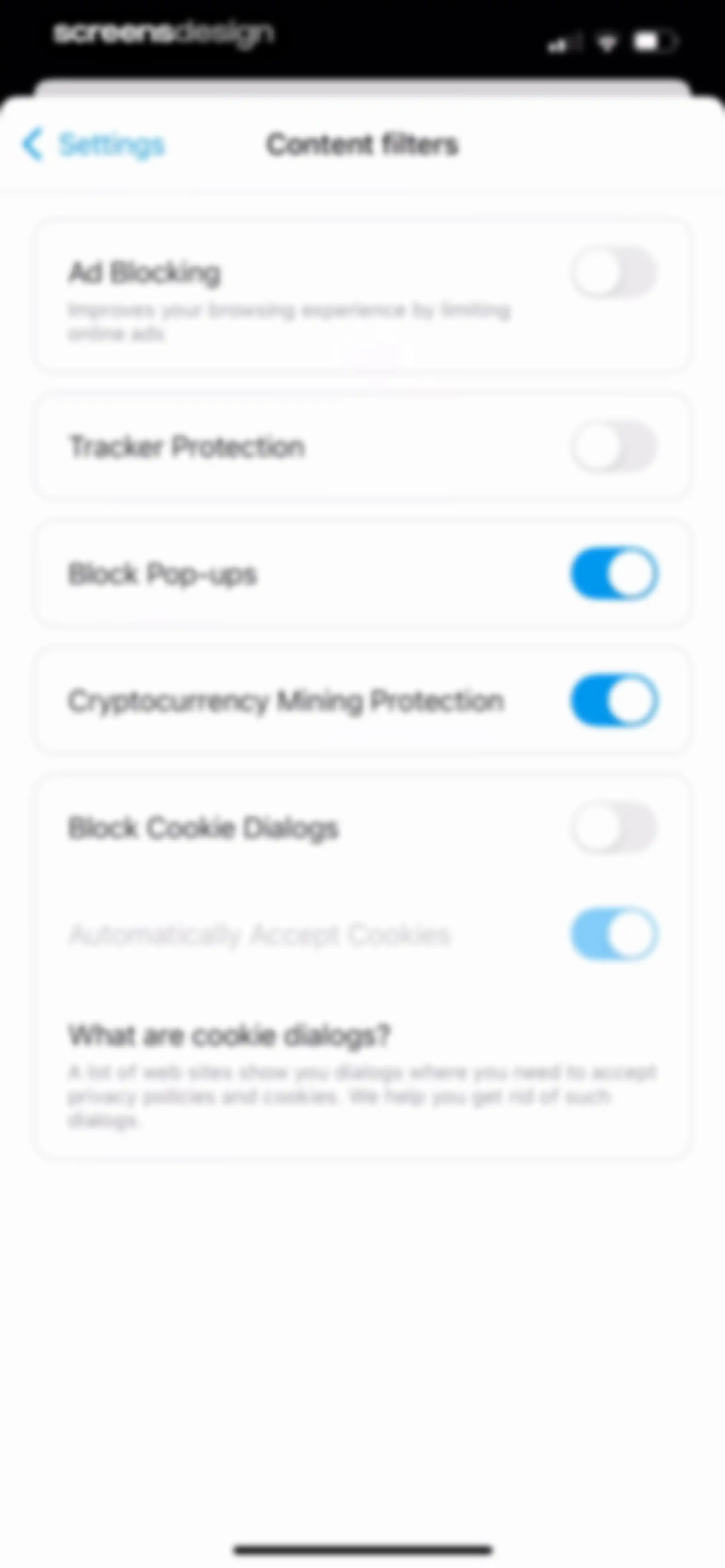 Opera: AI browser with VPN screen 143