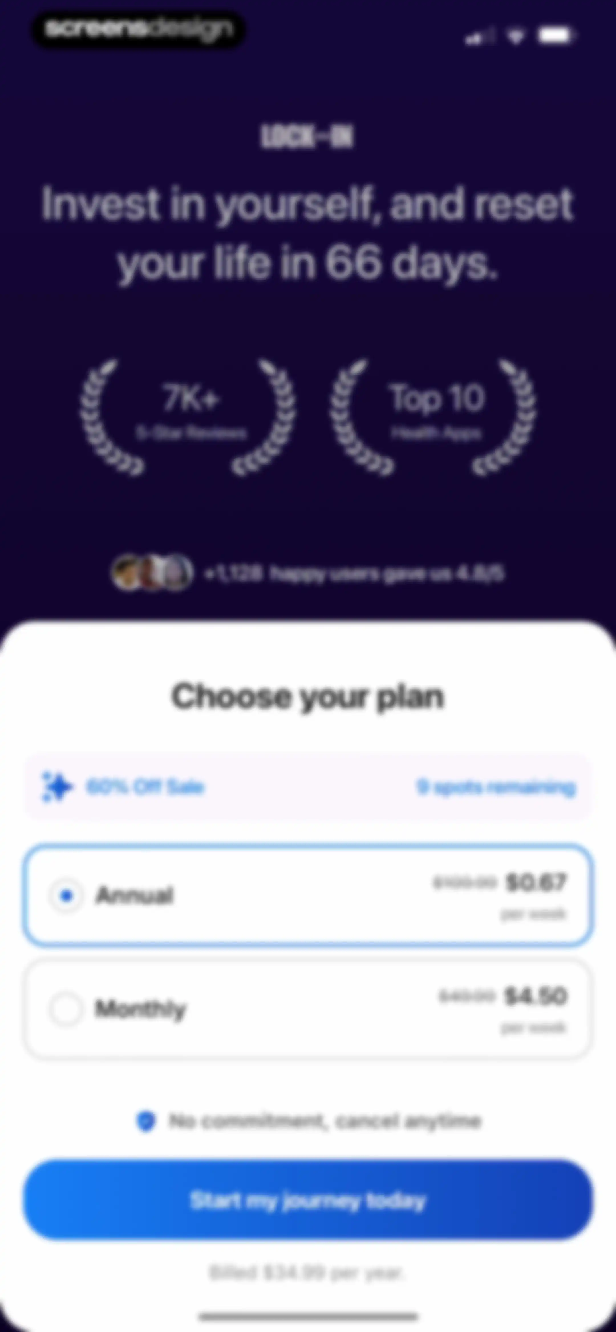 Lock In - Reset Your Life screen 43