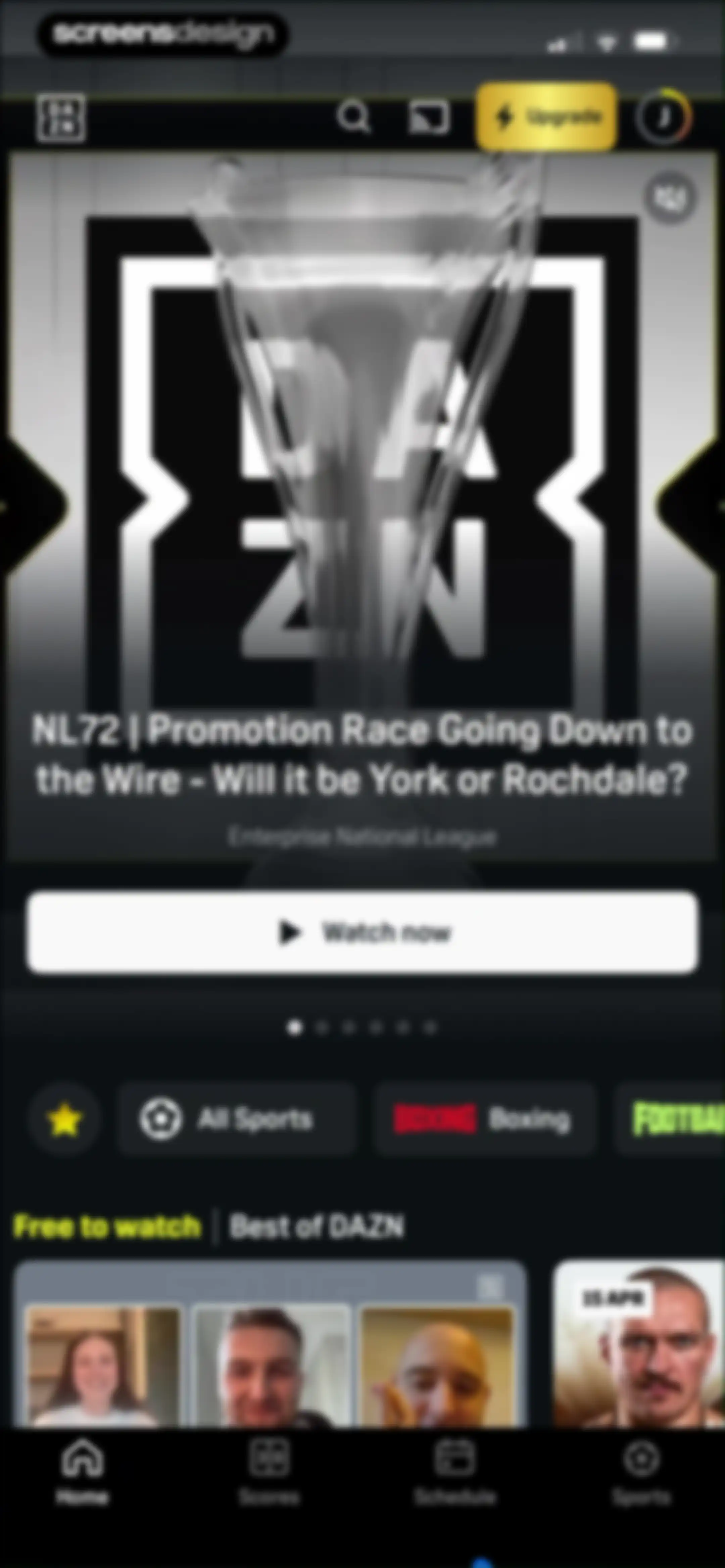 DAZN: Stream Live Sports screen 14