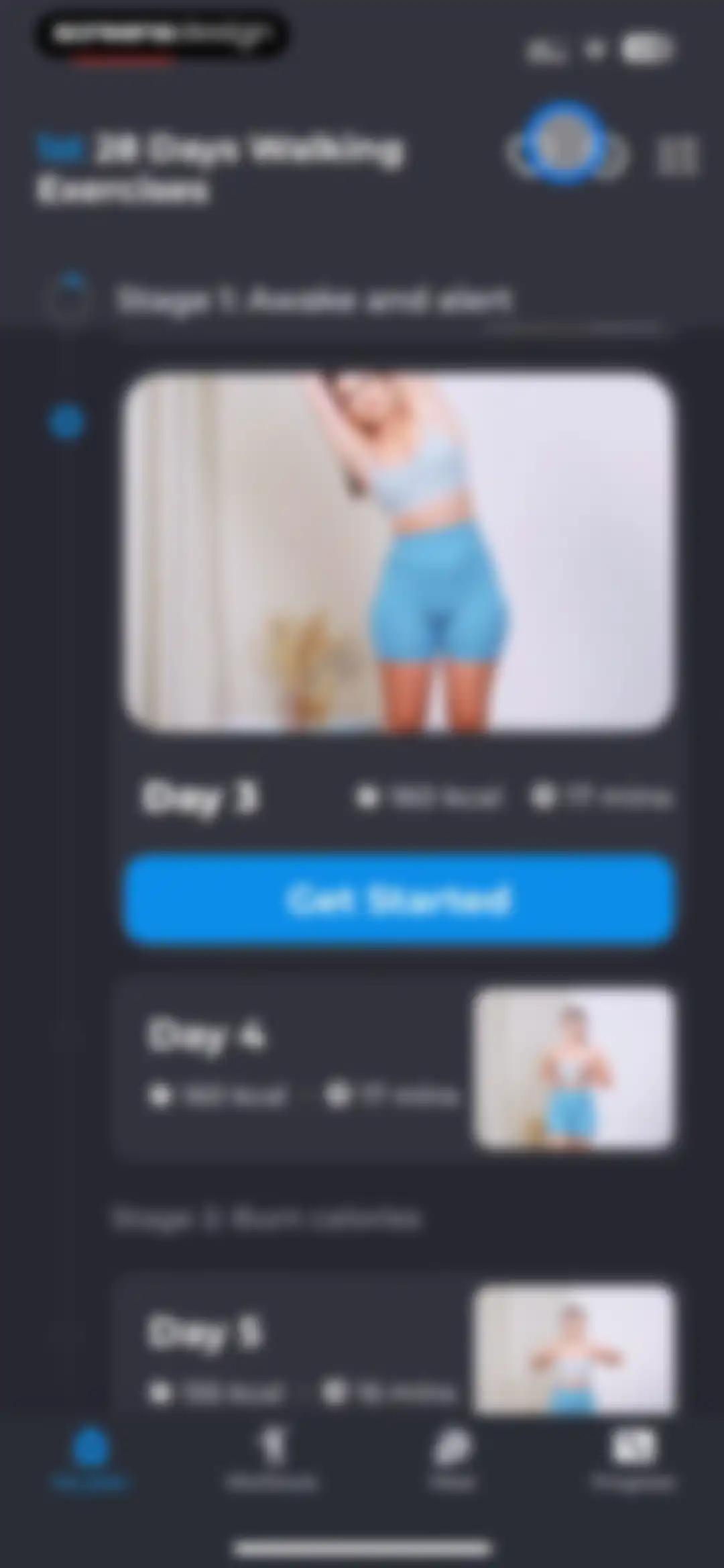 Workout Planner MuscleFit screen 55