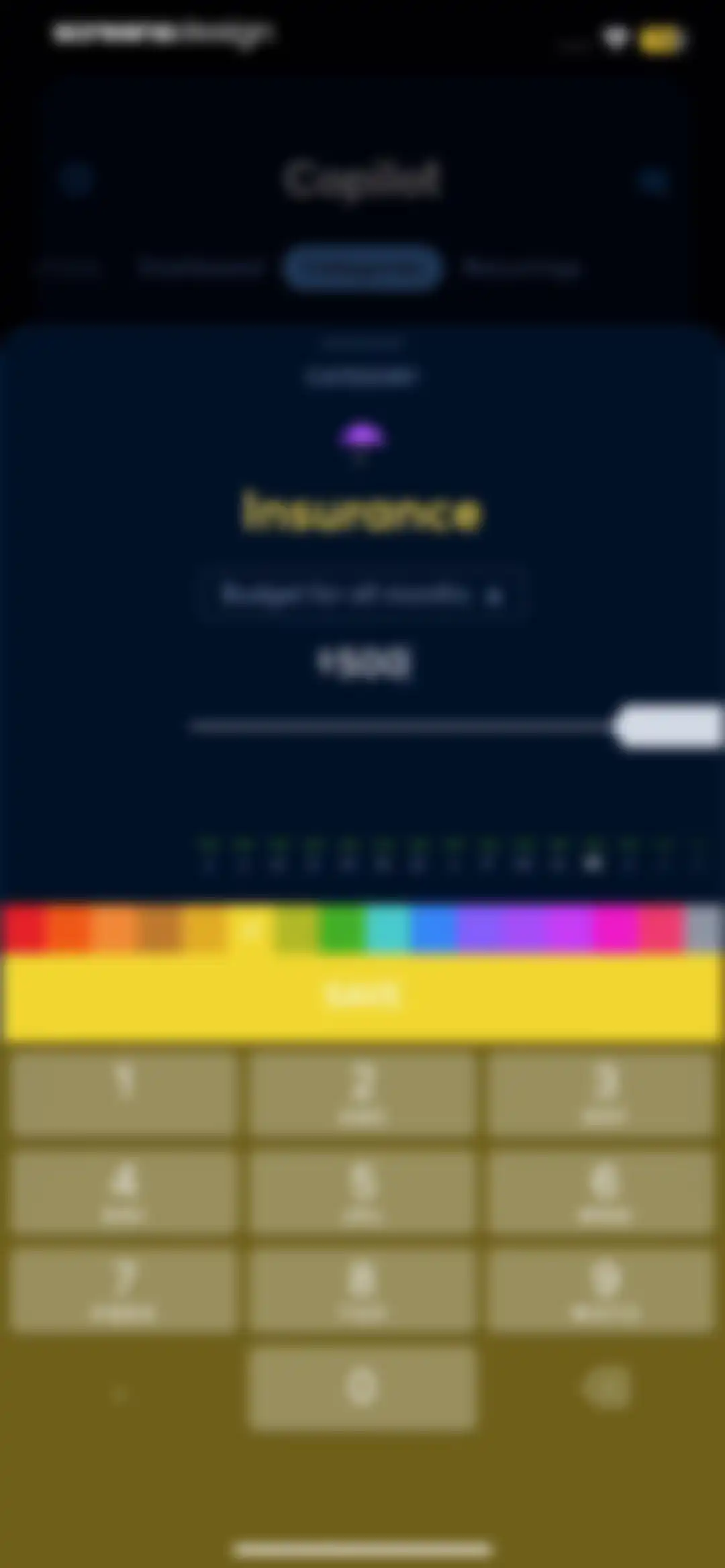 Copilot: Track & Budget Money screen 66