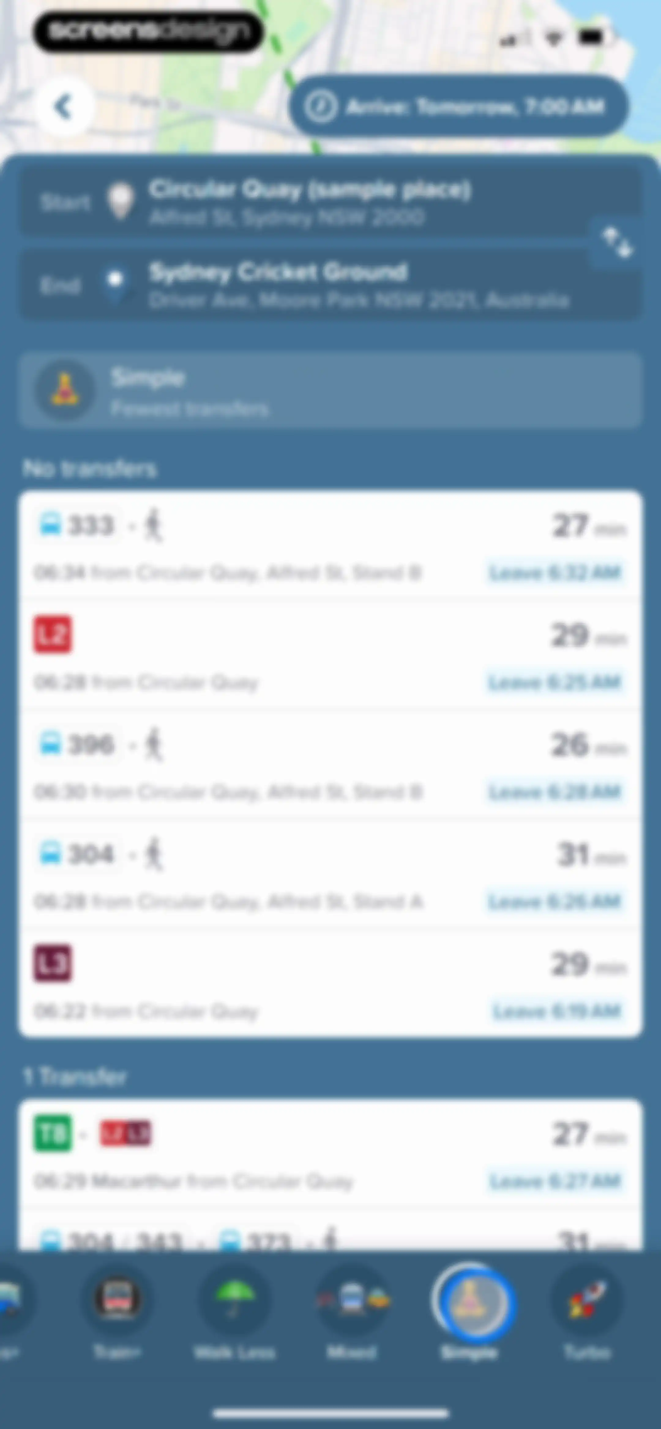 Citymapper: All Live Transit screen 68