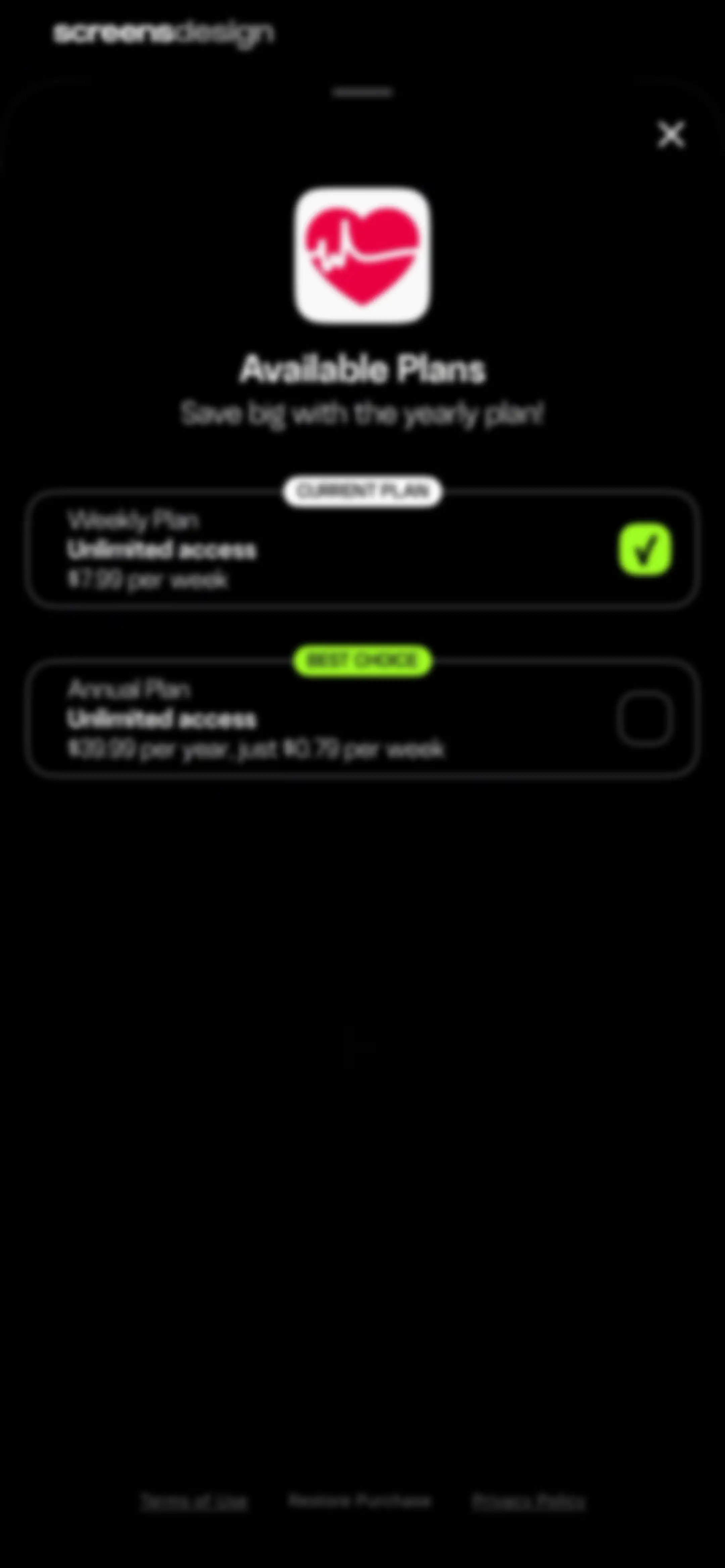 Wellmy - Heart Rate Monitor screen 70