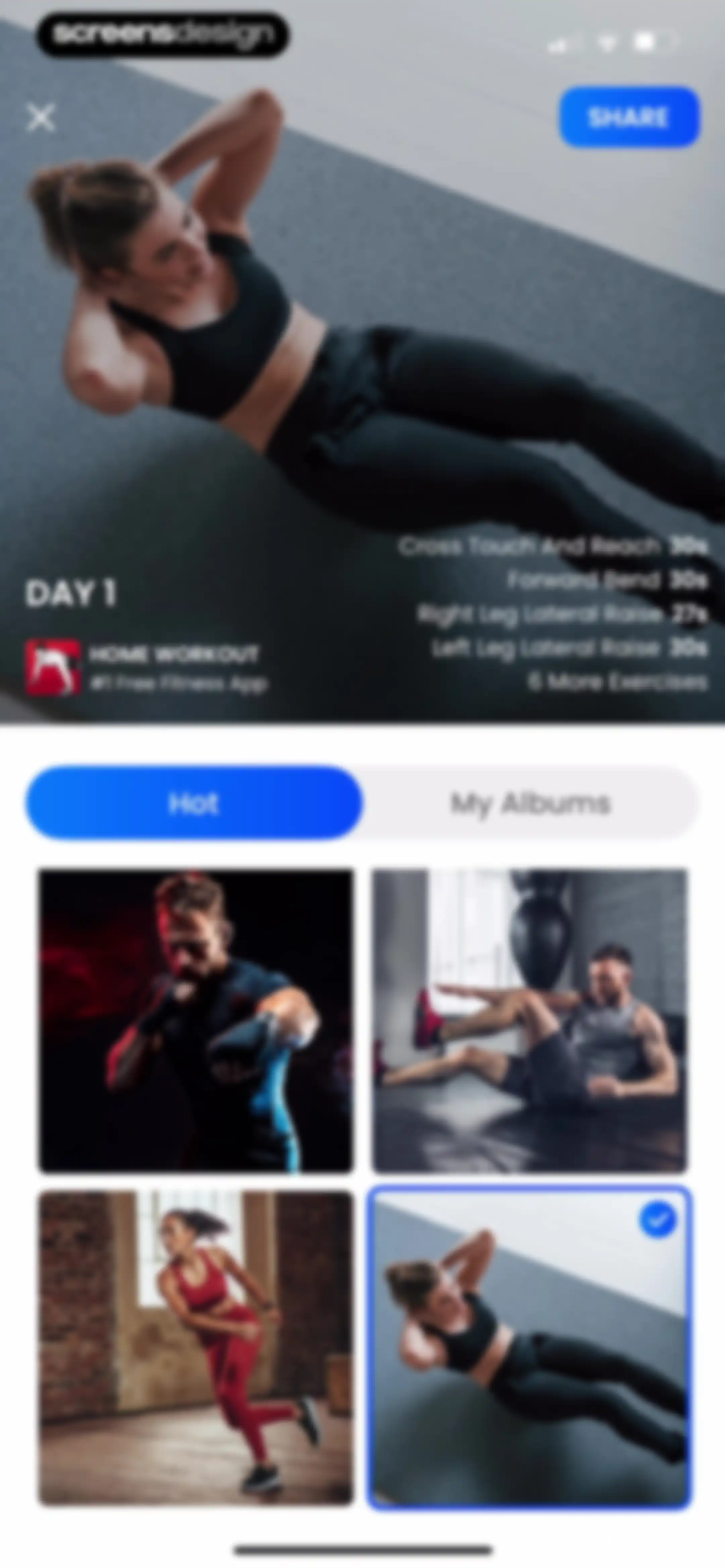 Home Workout - No Equipments screen 144