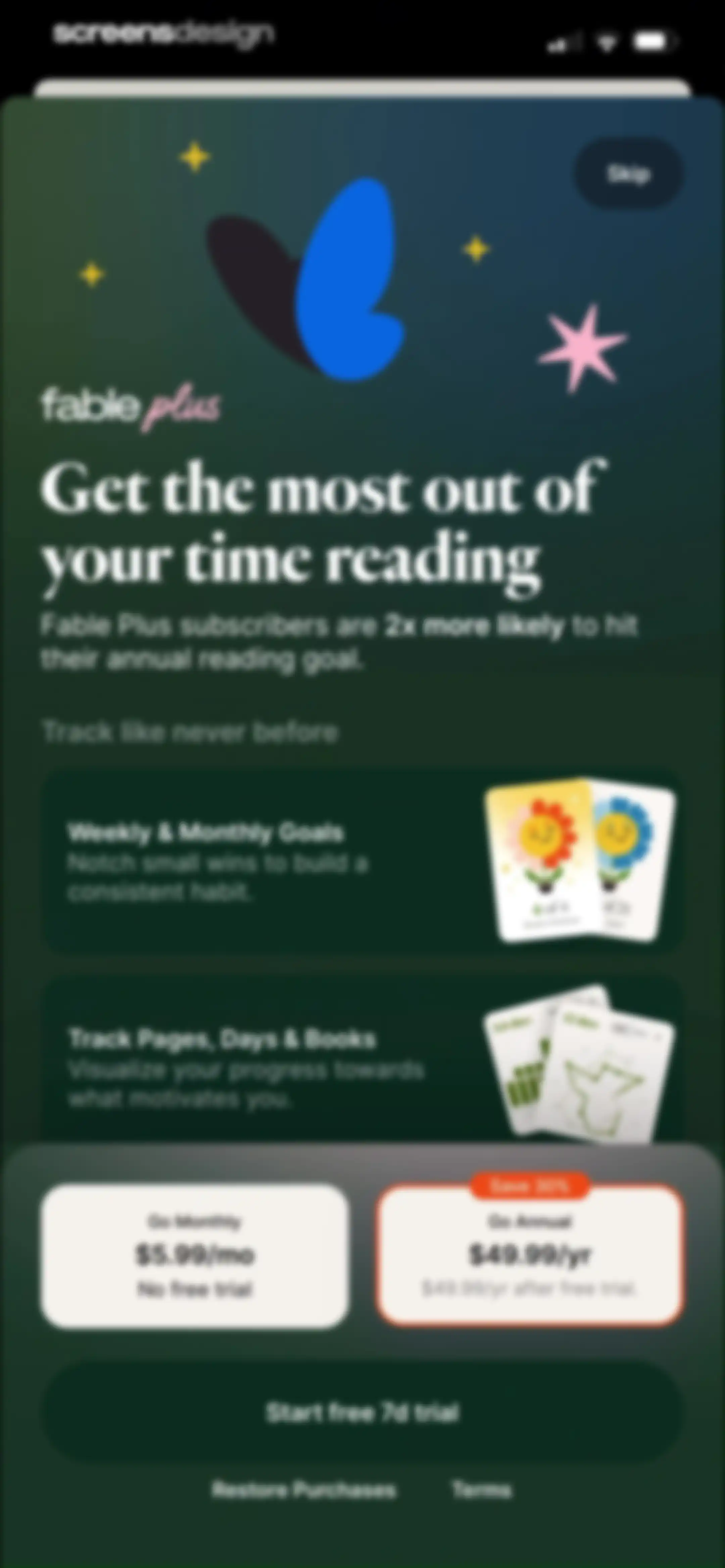 Fable: Track & Discuss Books screen 31