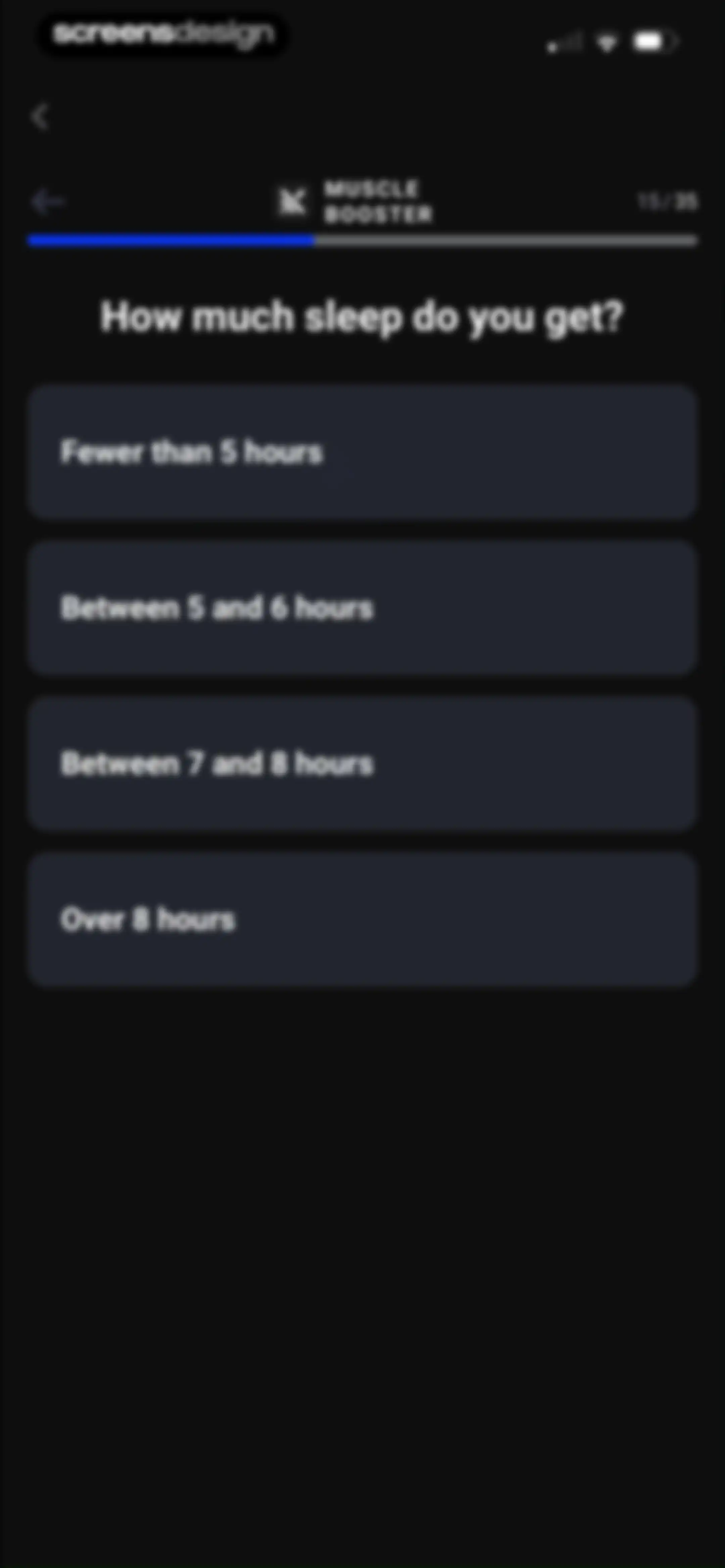 Muscle Booster Workout Tracker screen 19
