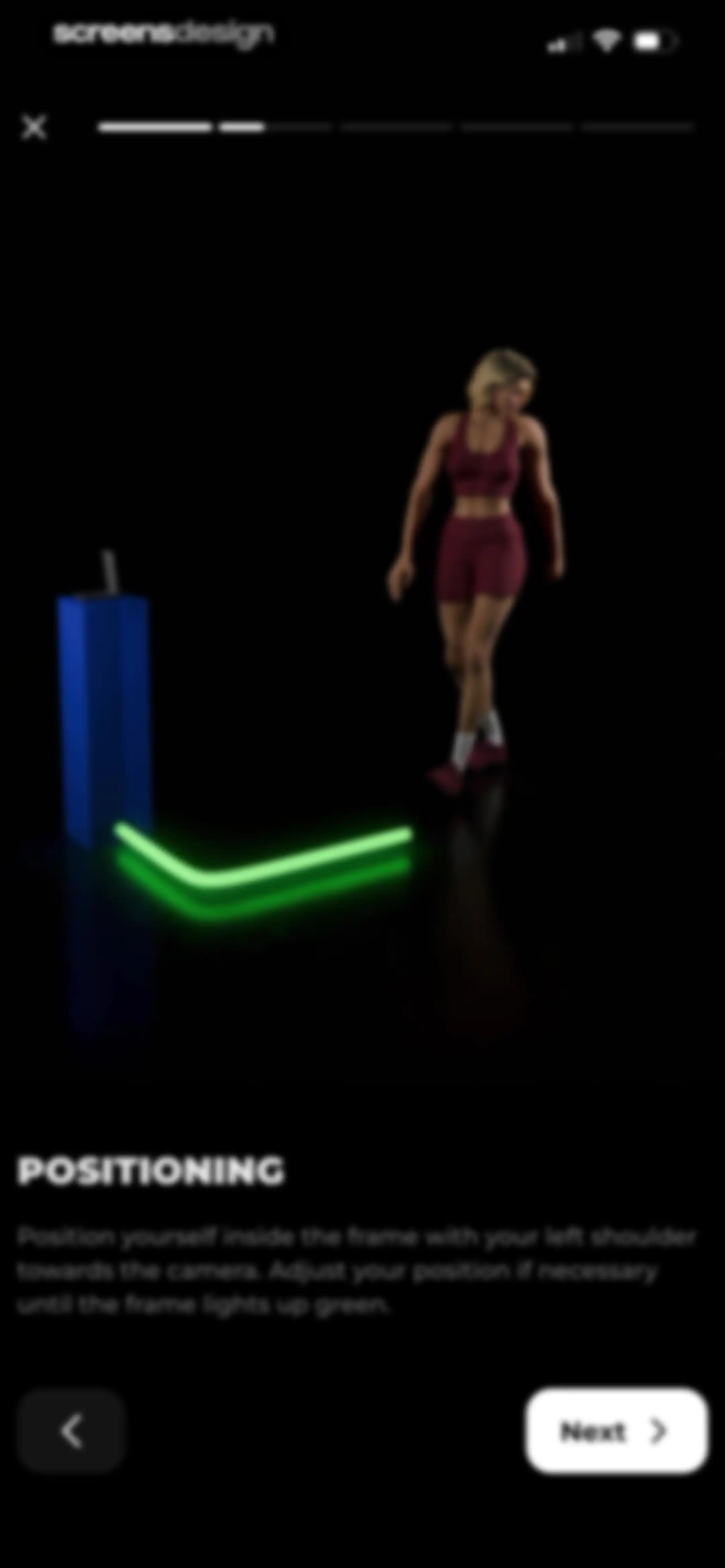 MCI - Personal Training AI screen 127