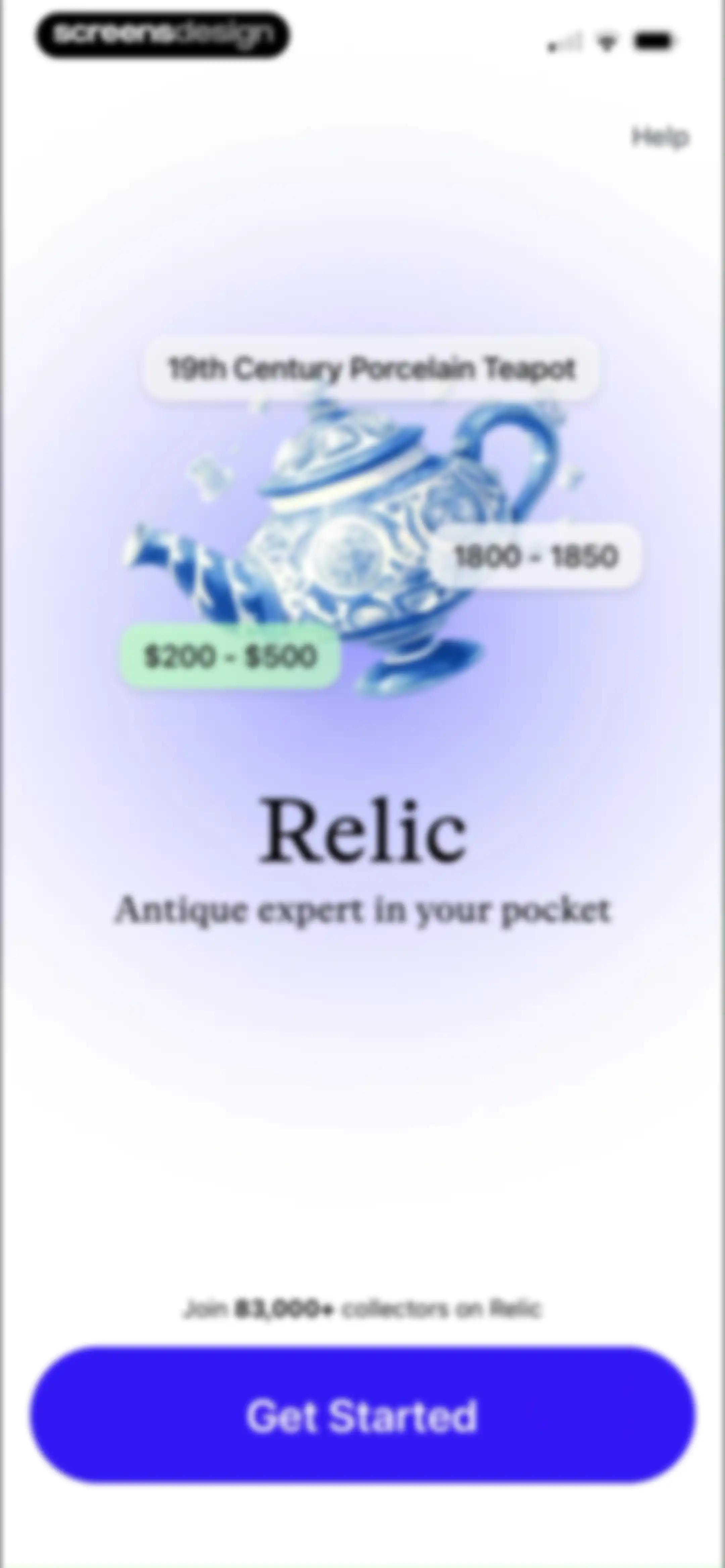 Antique Identifier - Relic screen 2