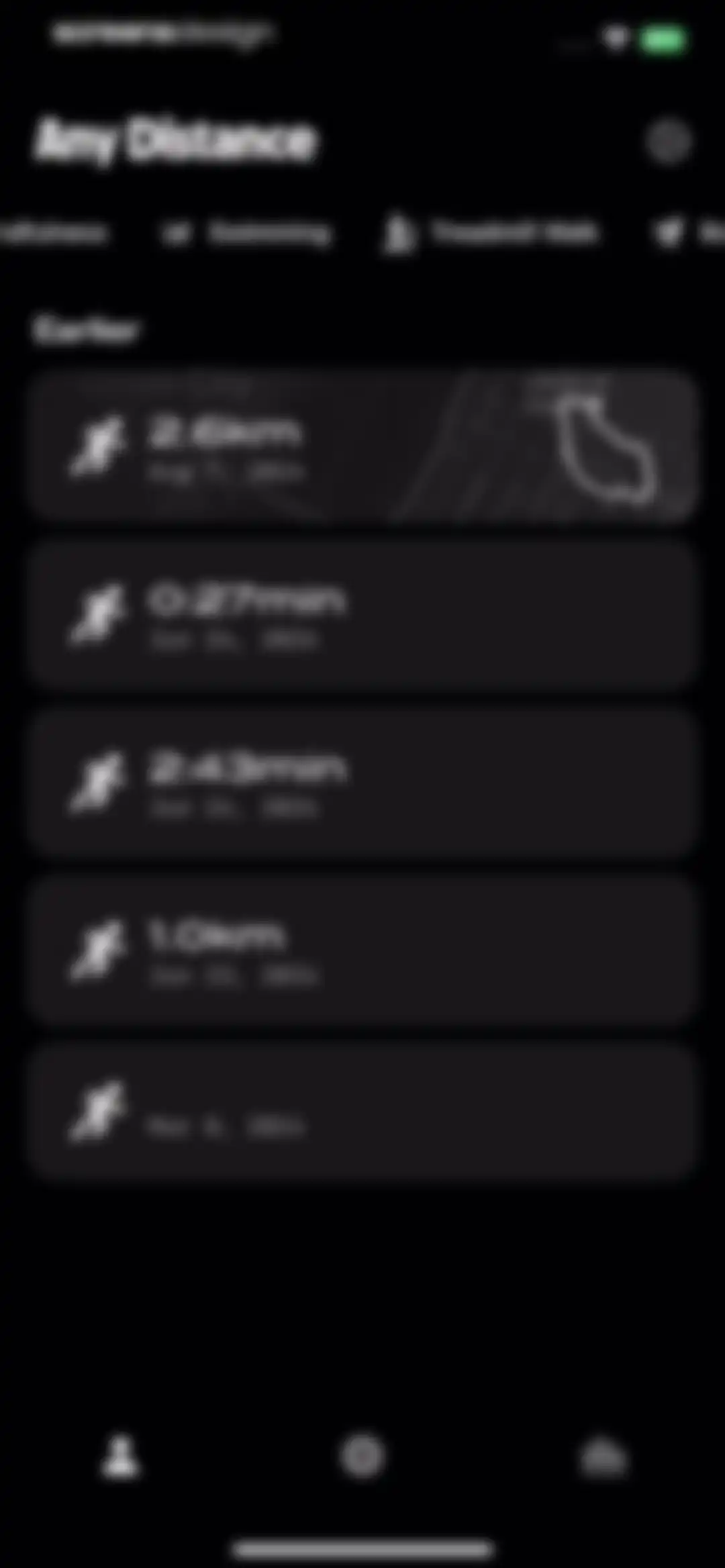 Any Distance Running Tracker screen 83
