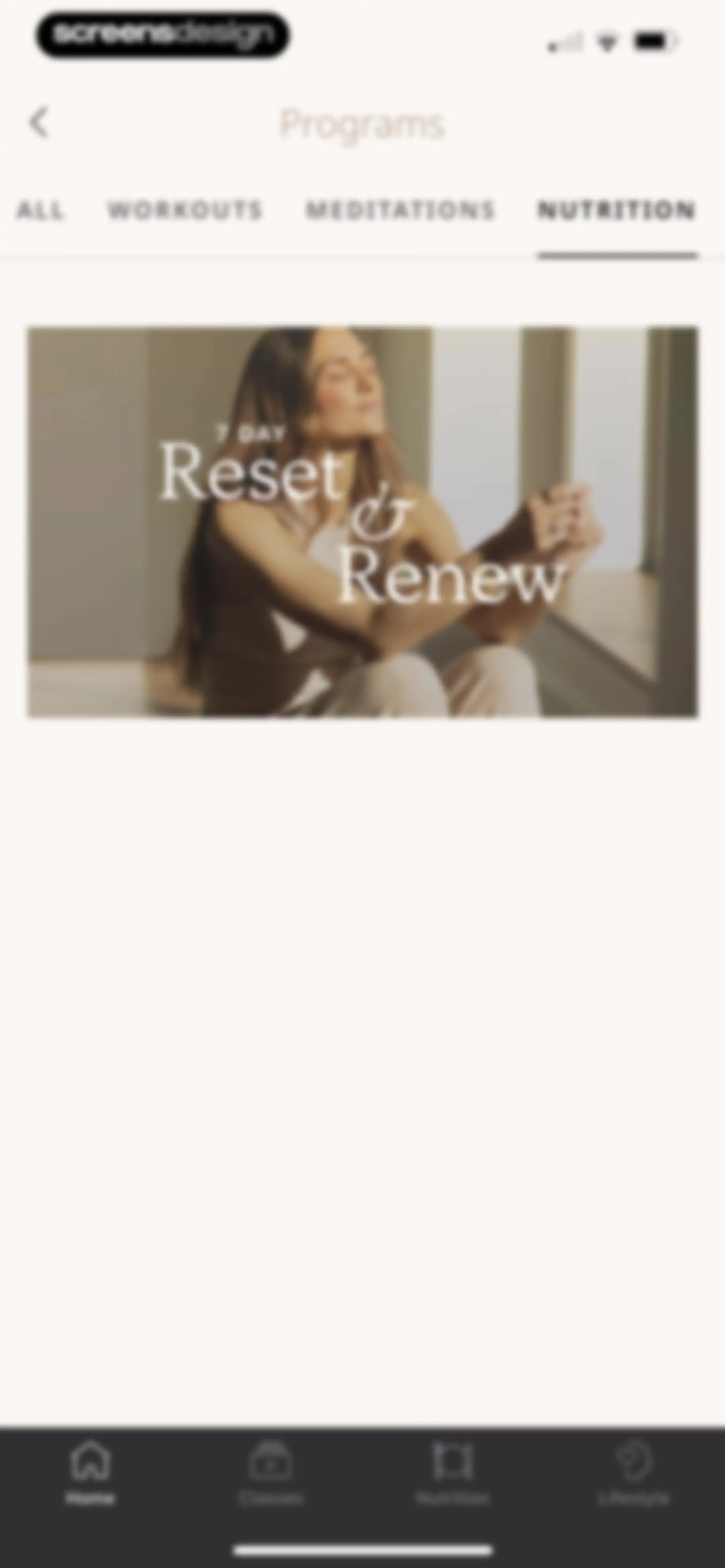 MWH: Fitness + Wellness screen 73