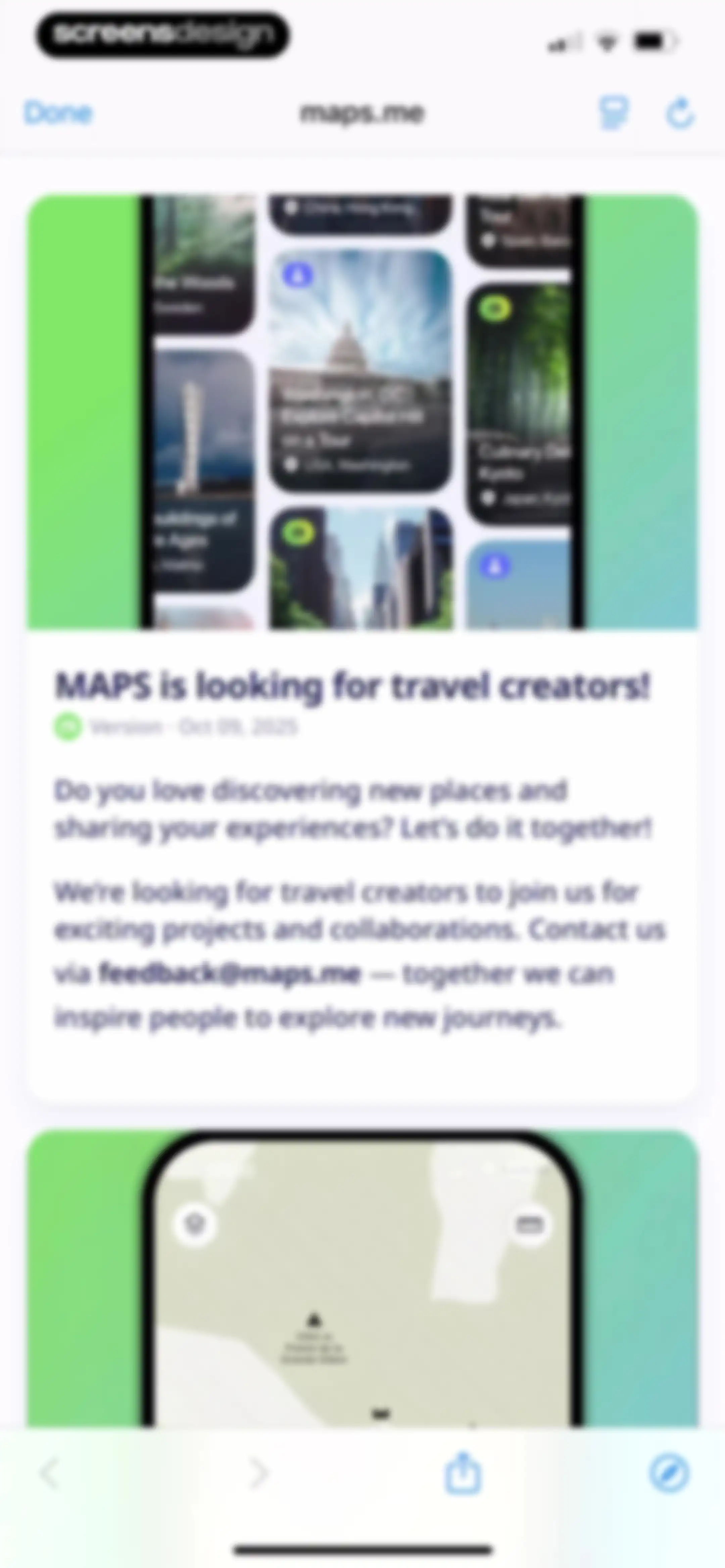 MAPS.ME: Offline Maps, GPS Nav screen 133