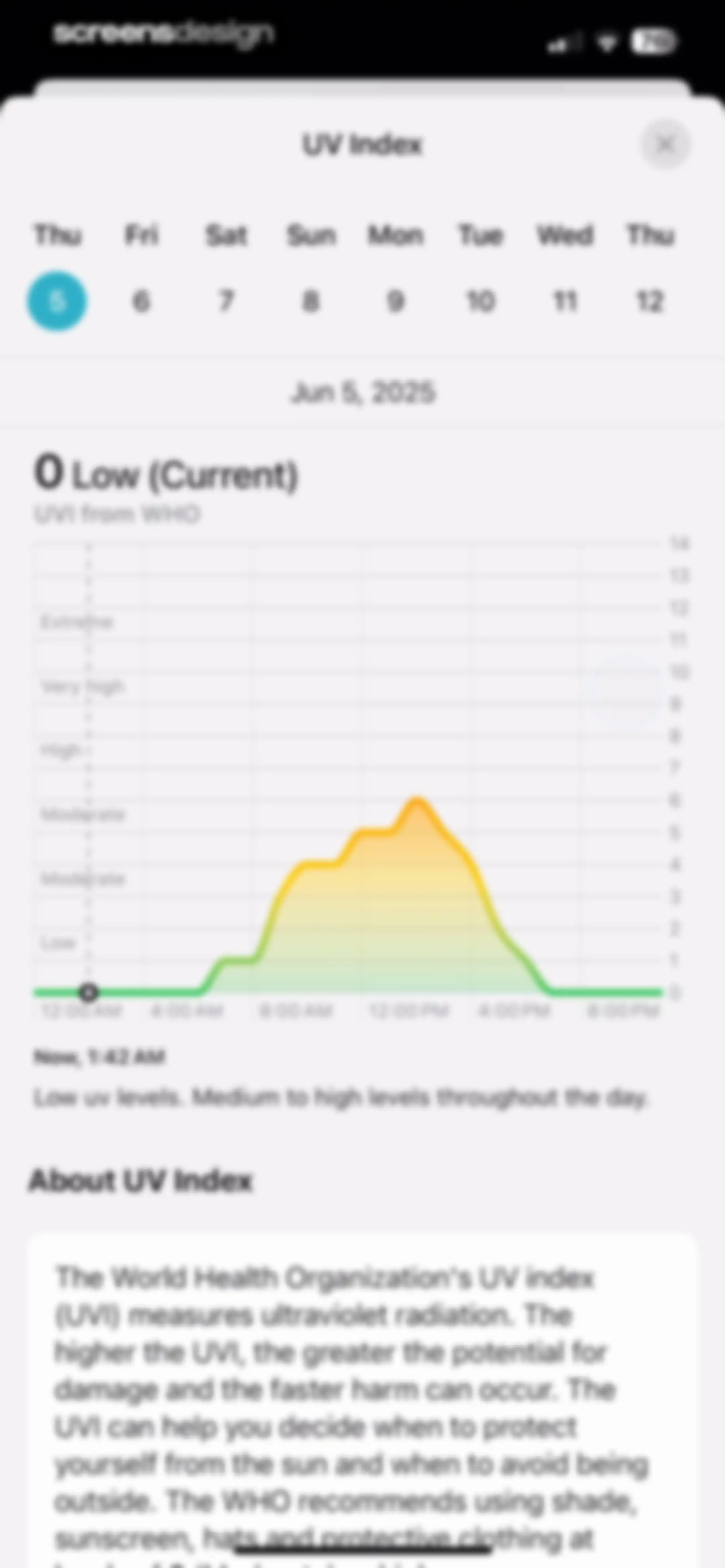 SunSafe: UV Index & Tanning screen 41