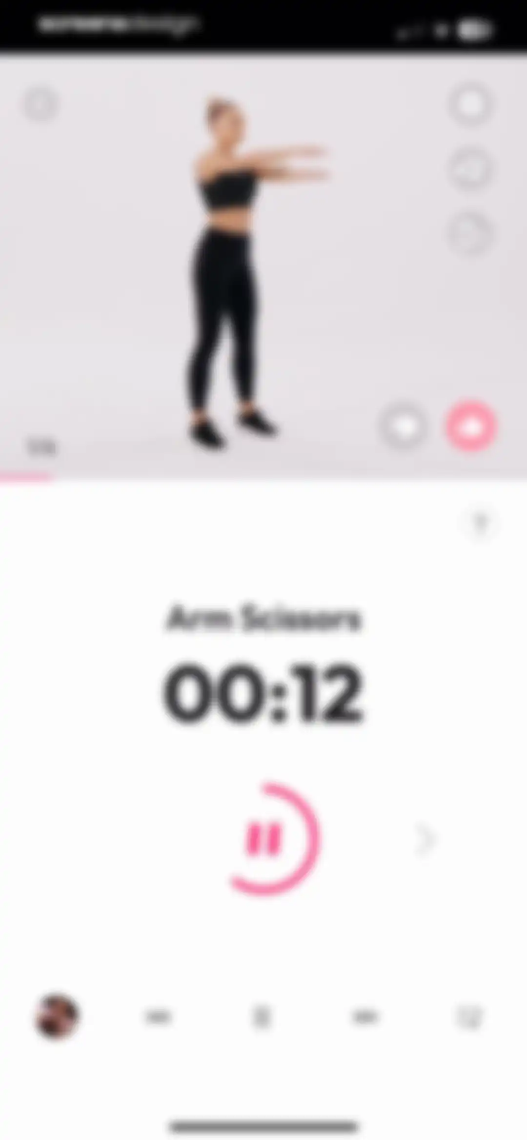 Workout for Women: Fit at Home screen 90