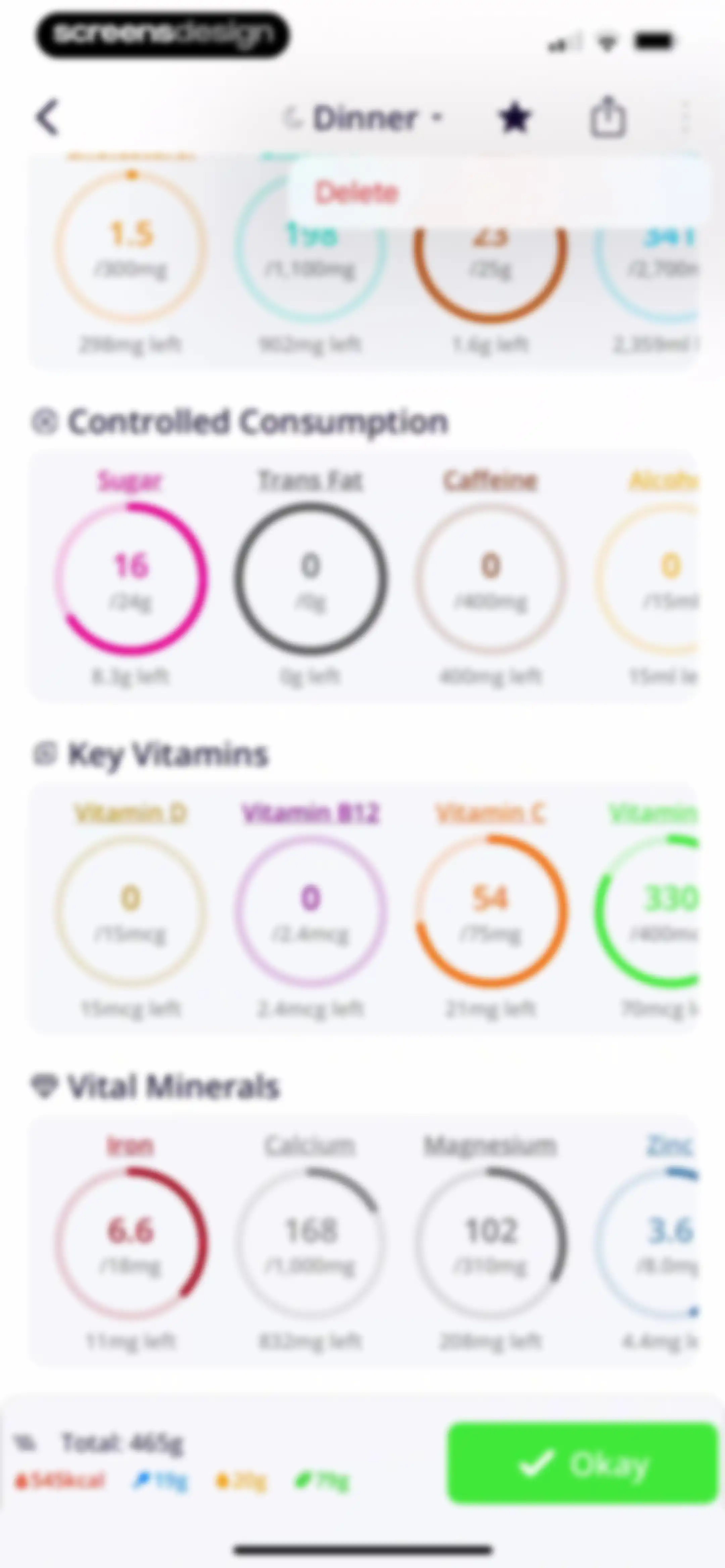 Calorie Tracker・Diet: Food AI screen 70