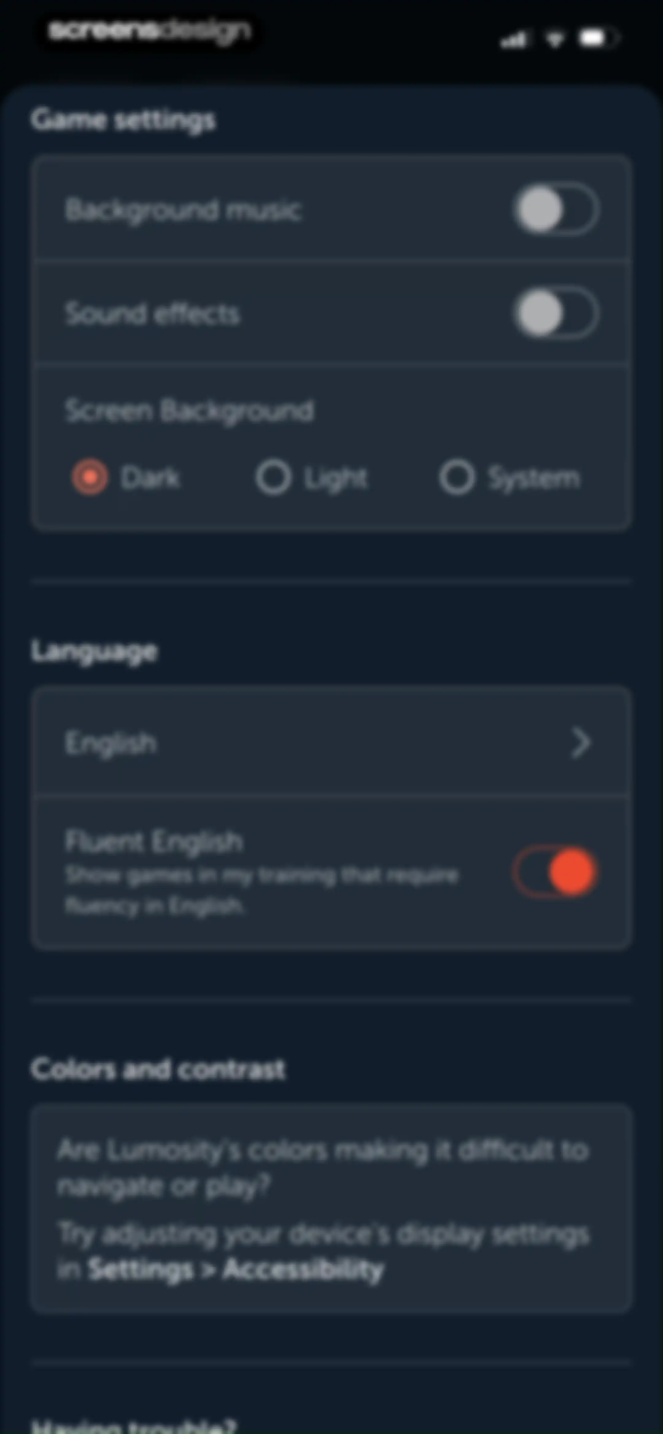 Lumosity: Brain Training Games screen 113