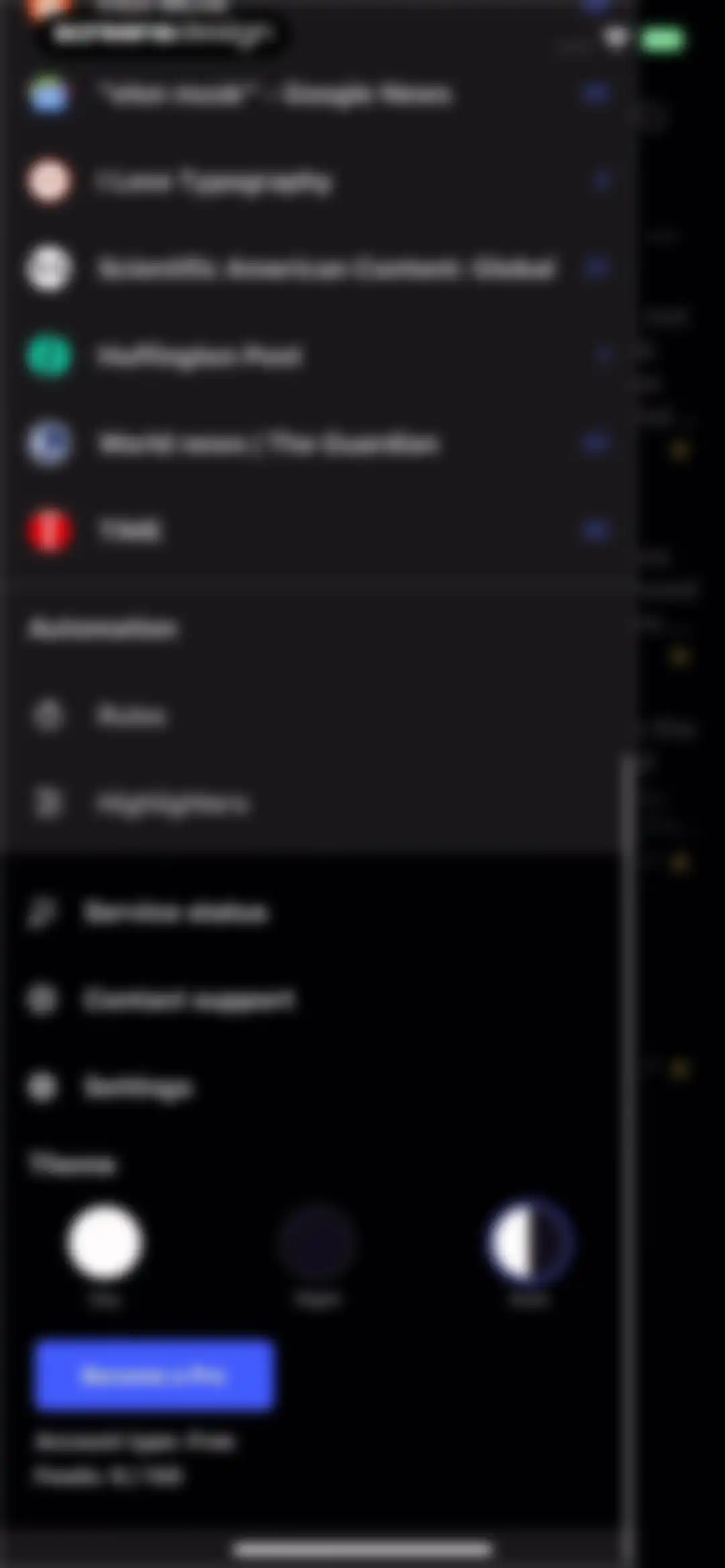 Inoreader: News & RSS reader screen 61