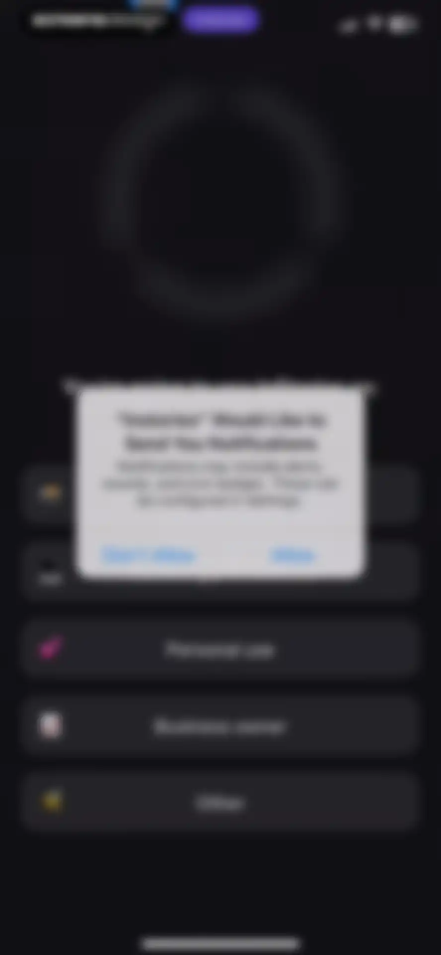 Instories: AI Photo & Video screen 2